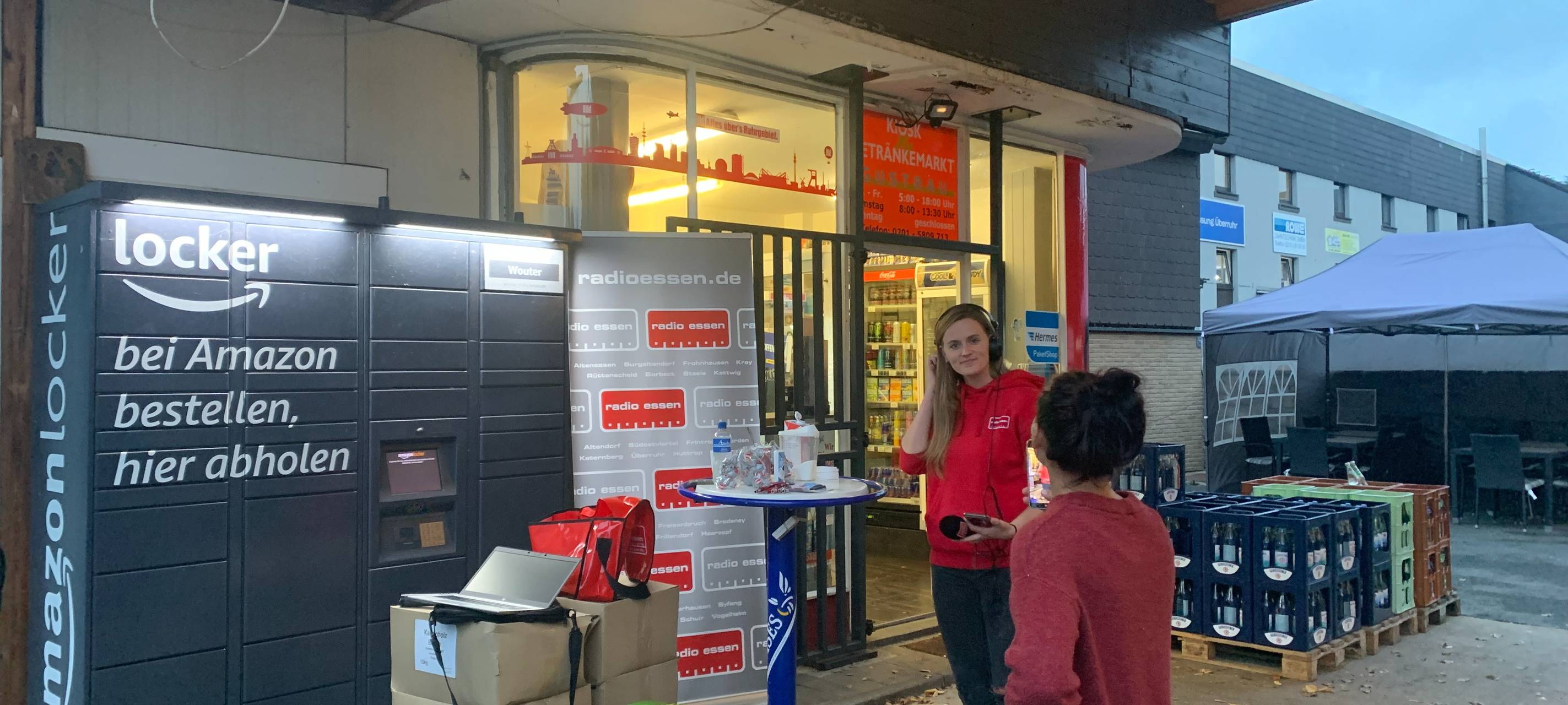 Der Radio Essen-Trinkhallen-Talk: Wir kommen anne Bude
