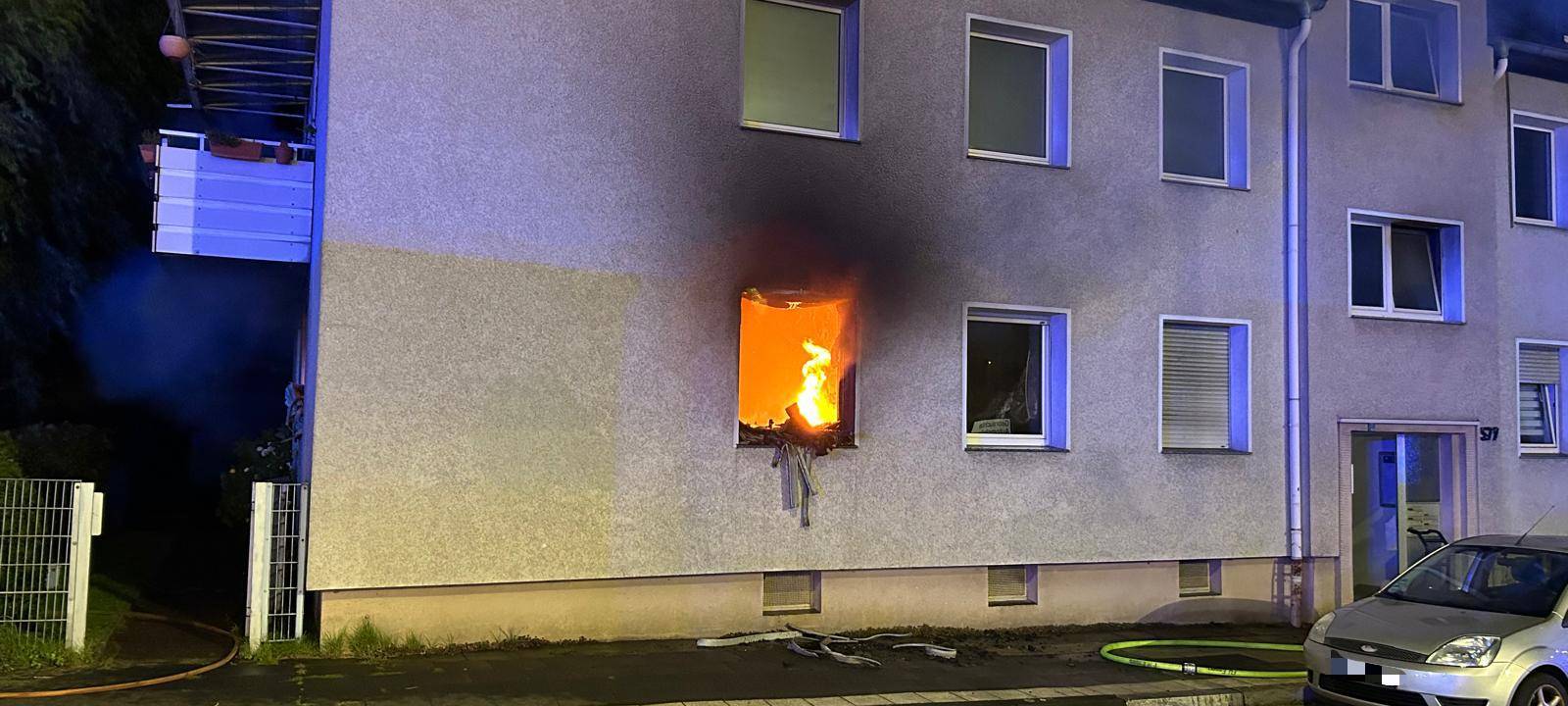 Person stirbt bei Brand in Essen