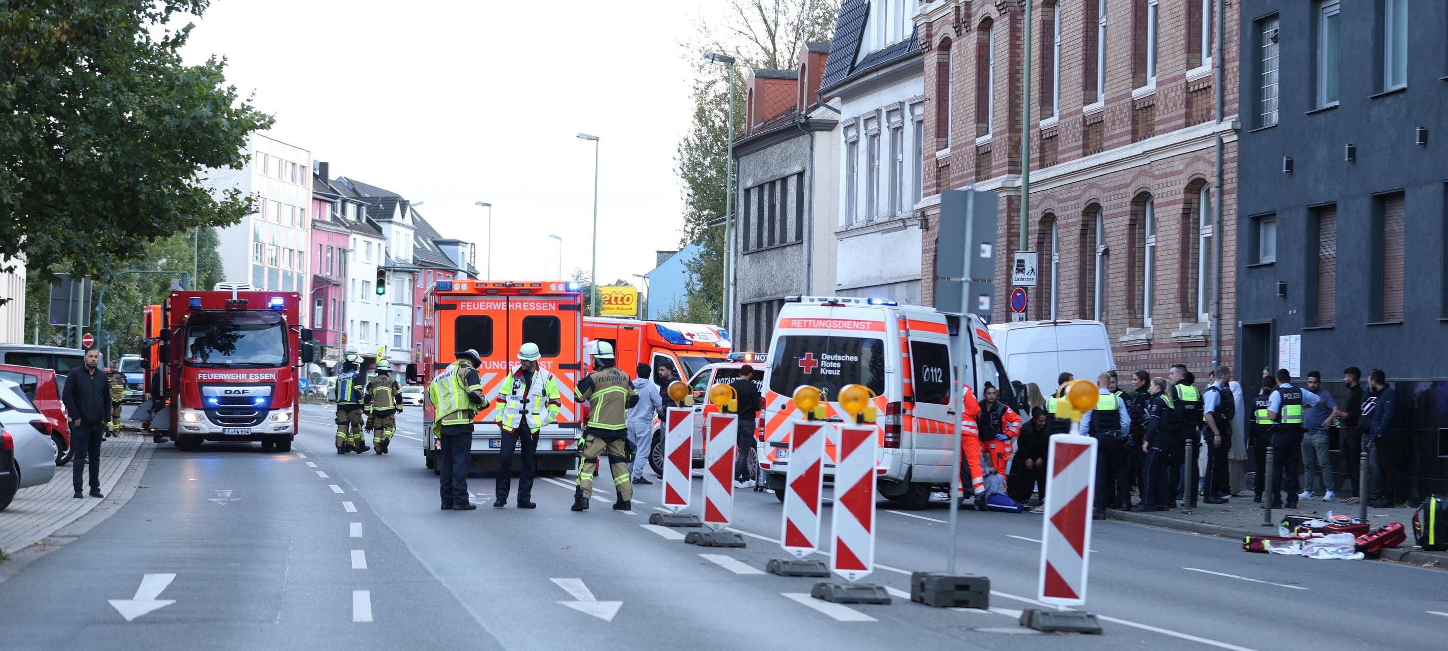 Brand Mehrfamilienhaus in Altenessen