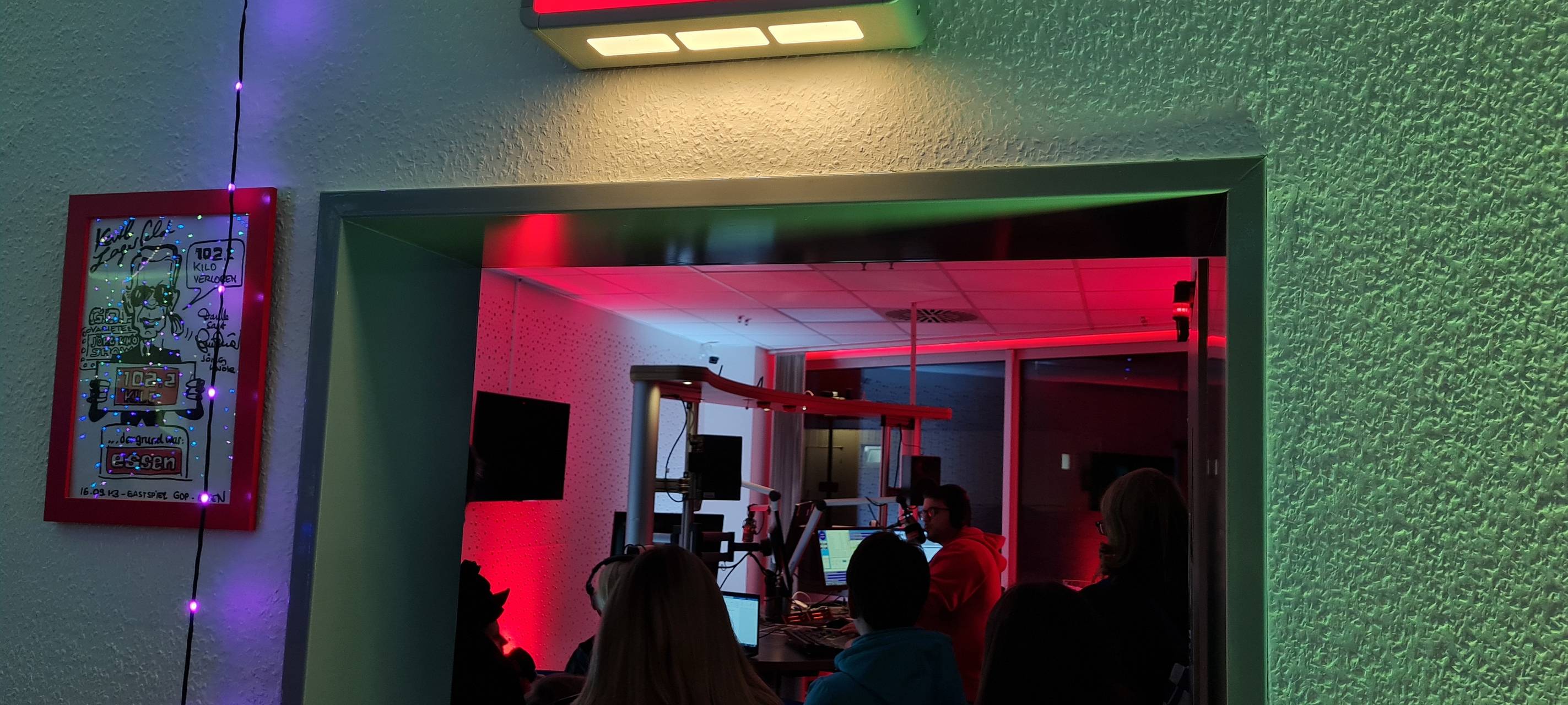 Essen Light Festival 2024 bei Radio Essen