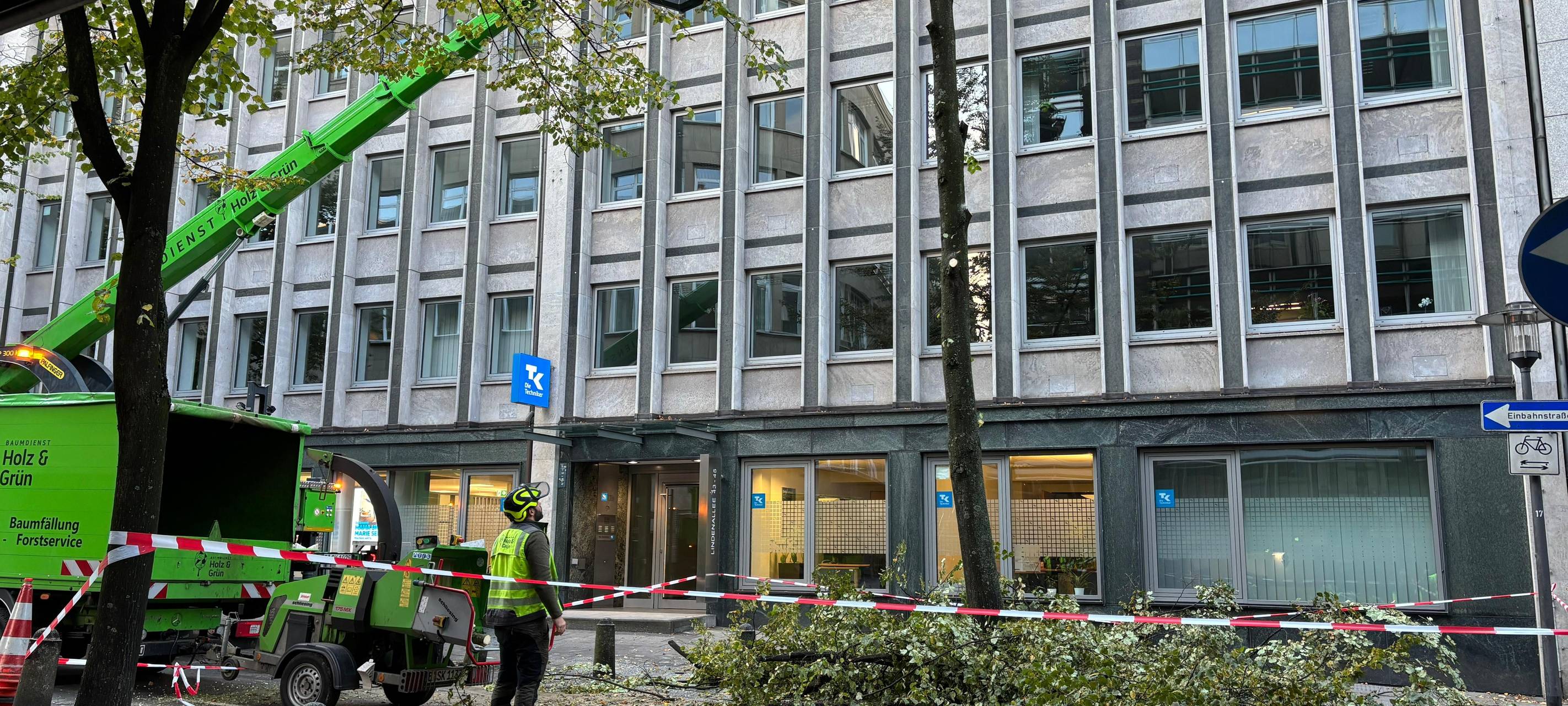 Nächster Rohrbruch in Essen: Baum muss gefällt werden