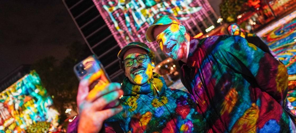 Essen Light Festival lockt viele Besucher an