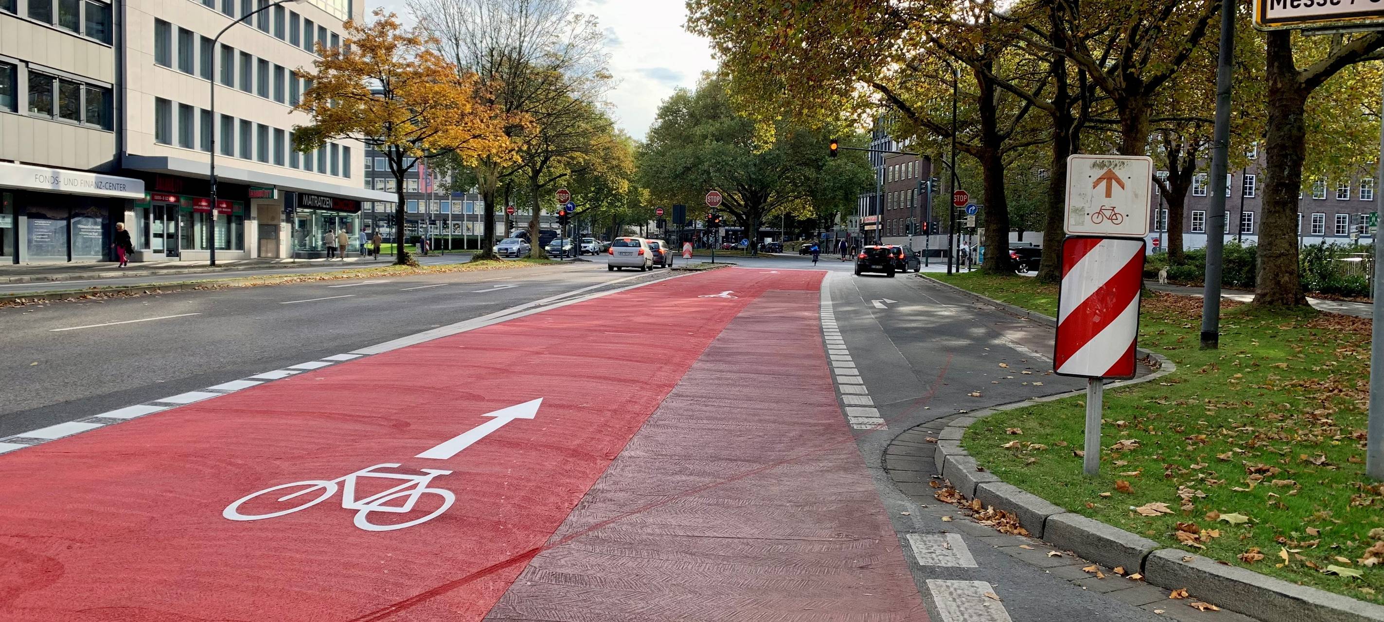 Stadt Essen muss Verkehrsführung auf der RÜ wieder ändern