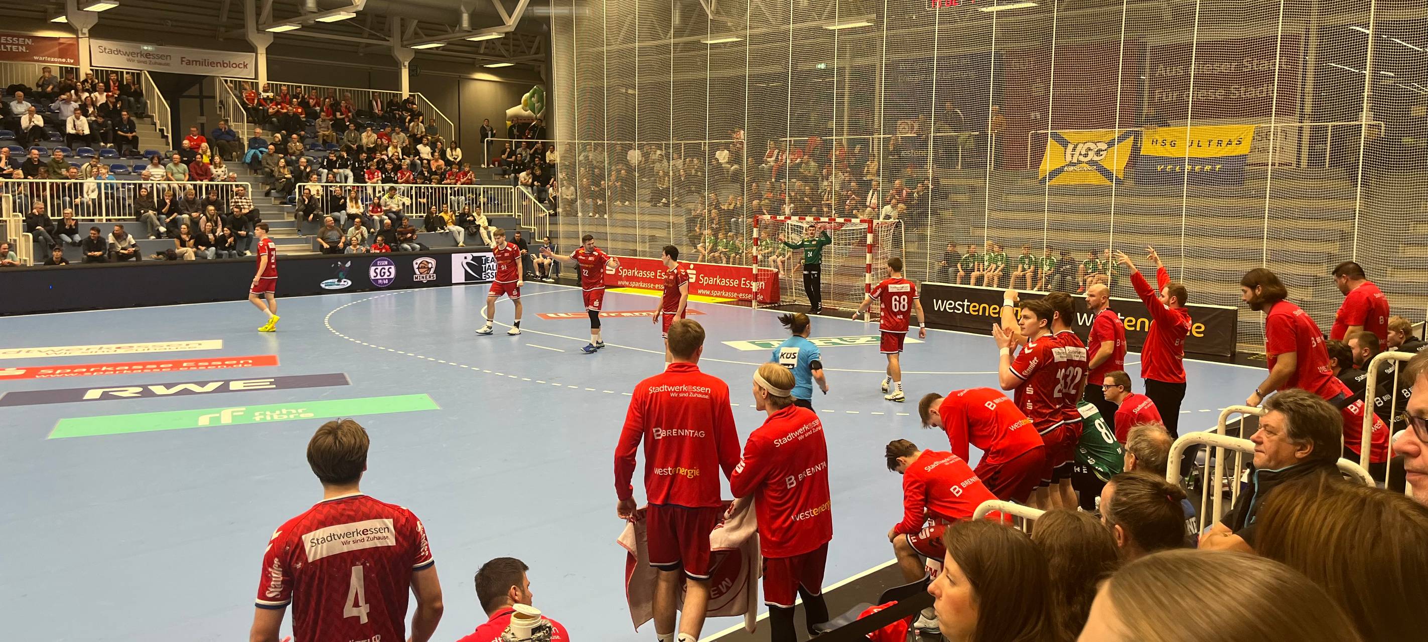 Der TUSEM Essen zaubert sich zur Halbzeit in Führung.