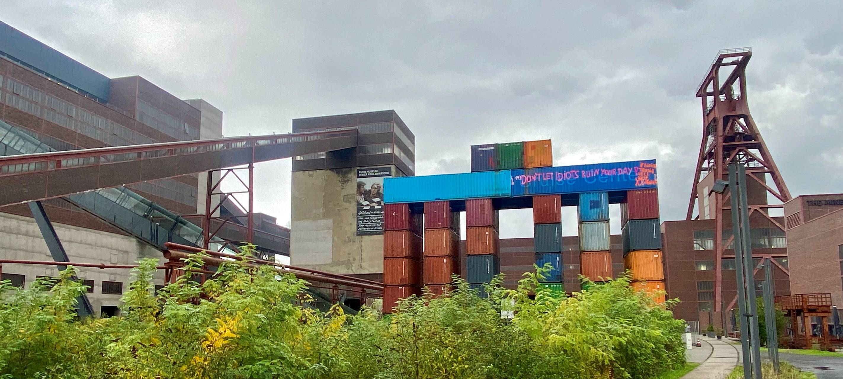 Brandenburger Tor in Essen nachgebildet