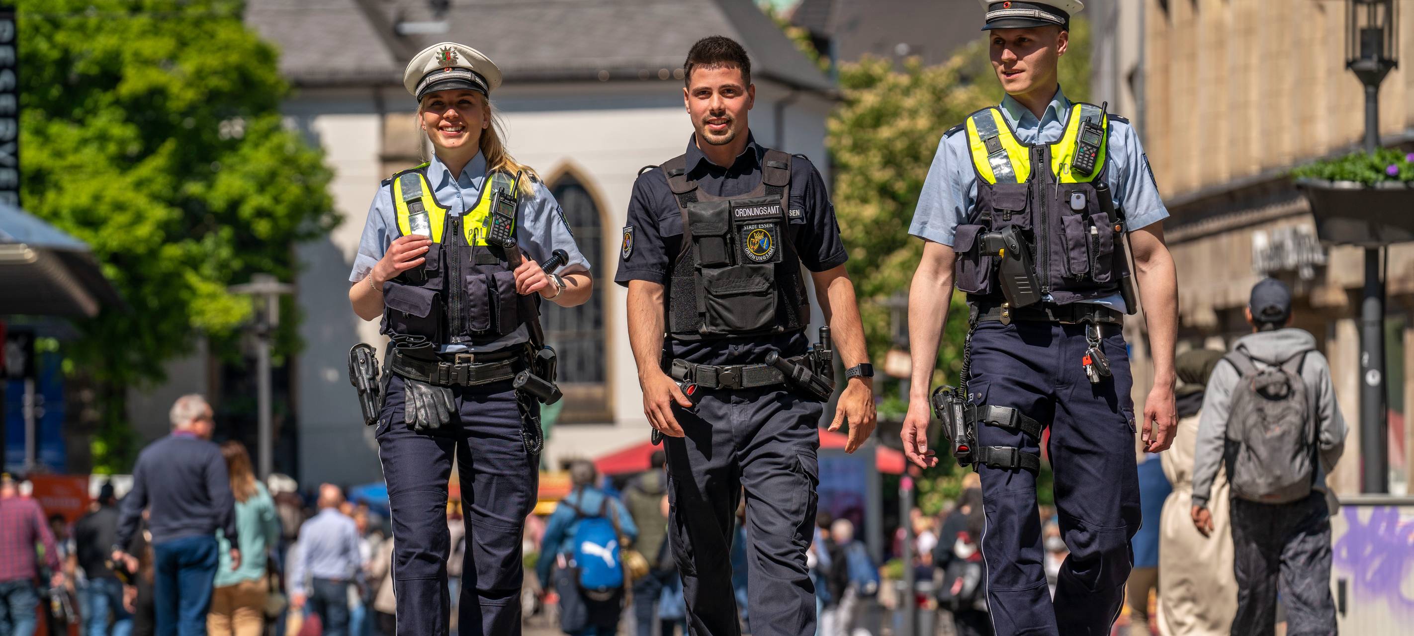 Sicherheitsprojekt in Essen – mehr Polizei in der Innenstadt