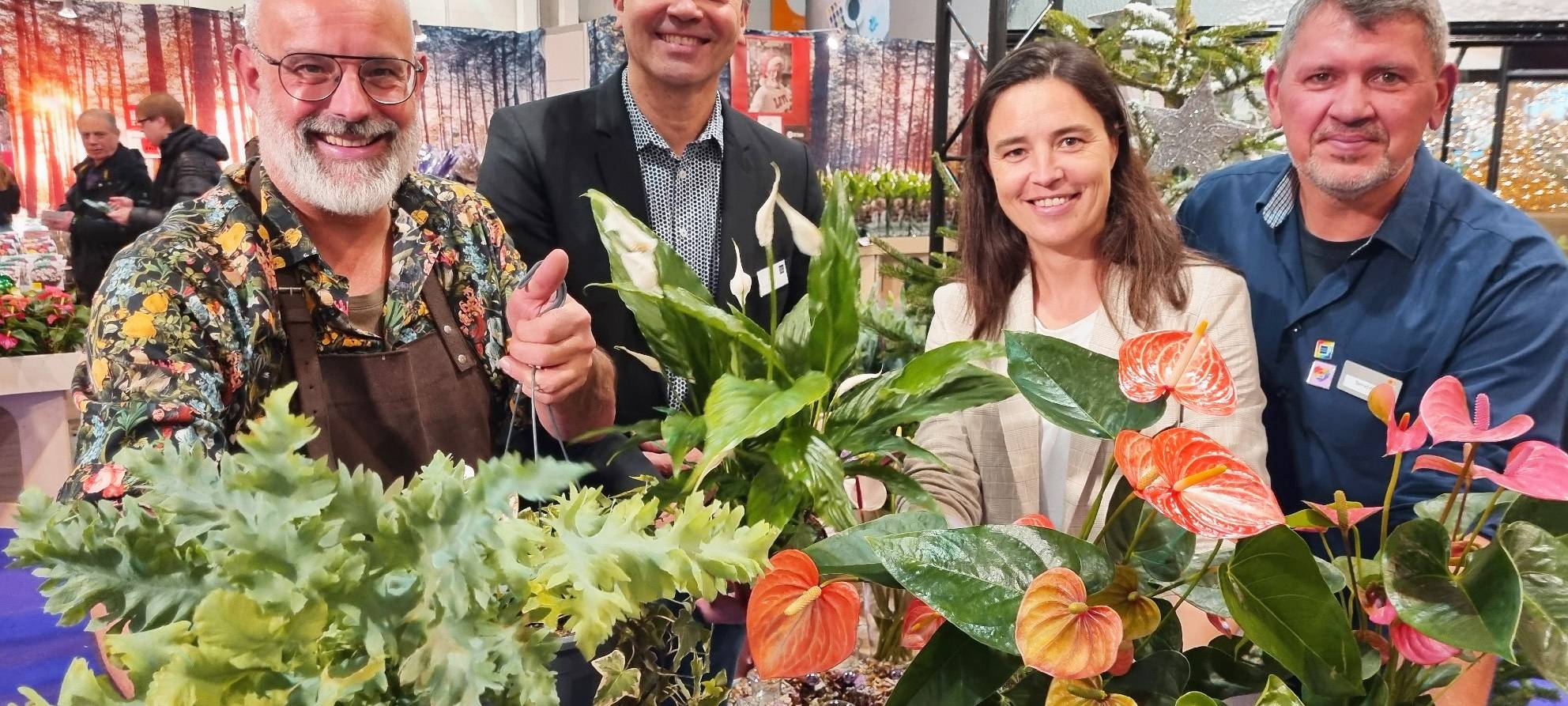 Spendengelder in Essen durch Pflanzen: Jugendberufshilfe profitiert