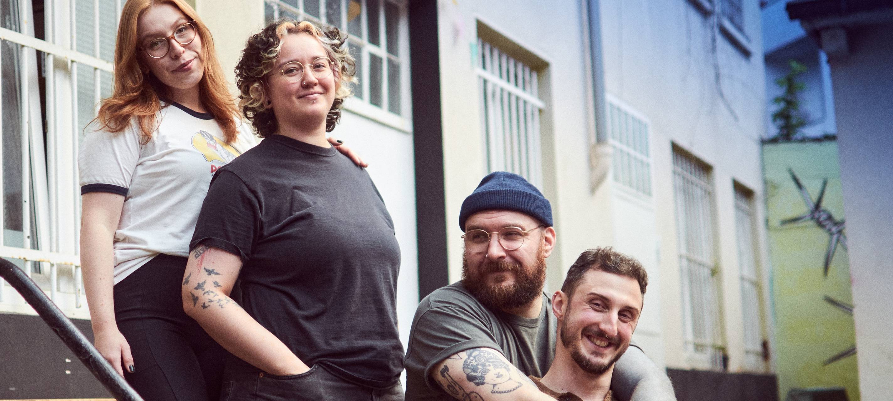 Randi, Alina, Thomas und Andre sind "Fox, Red" aus Bochum.