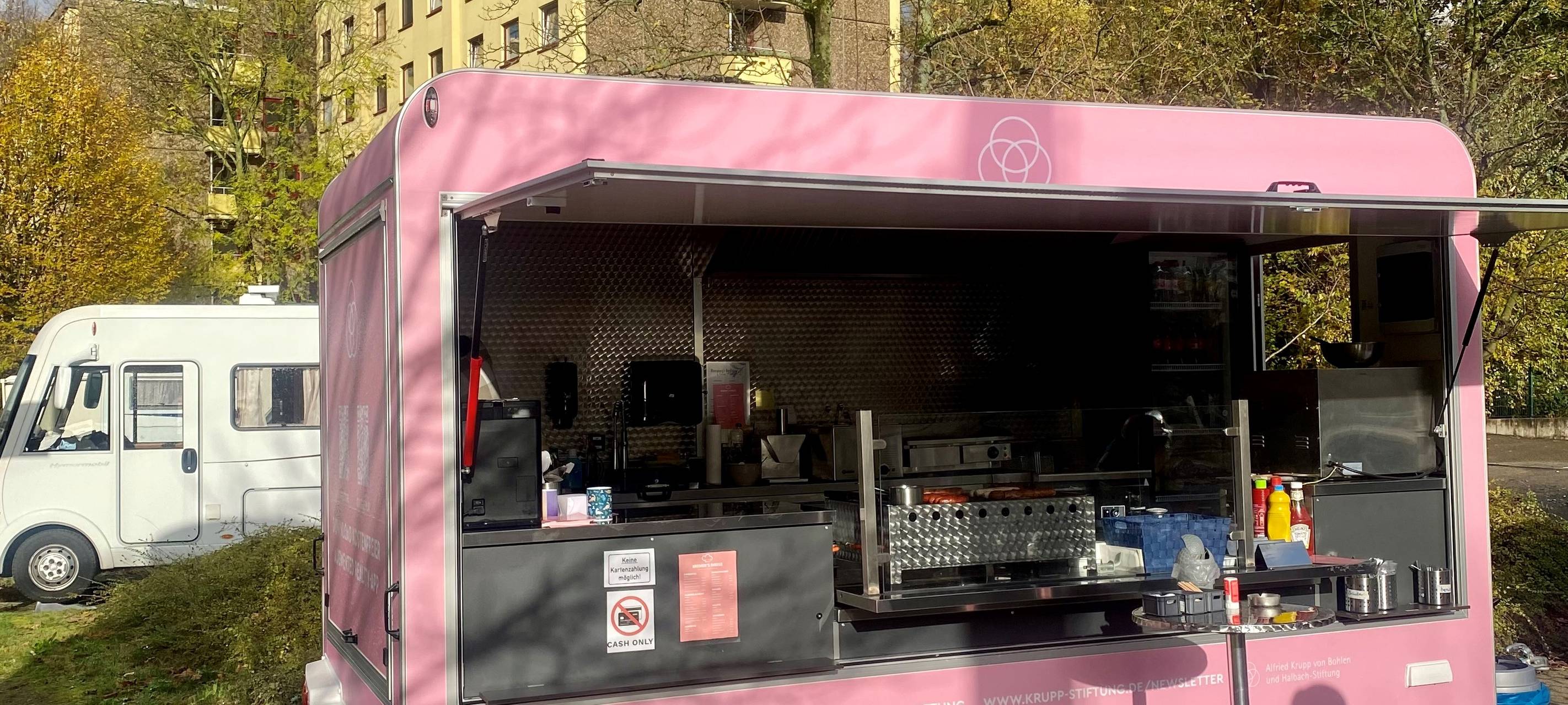 Schnelles Essen auf der Margarethenhöhe - Imbisswagen ist wieder da