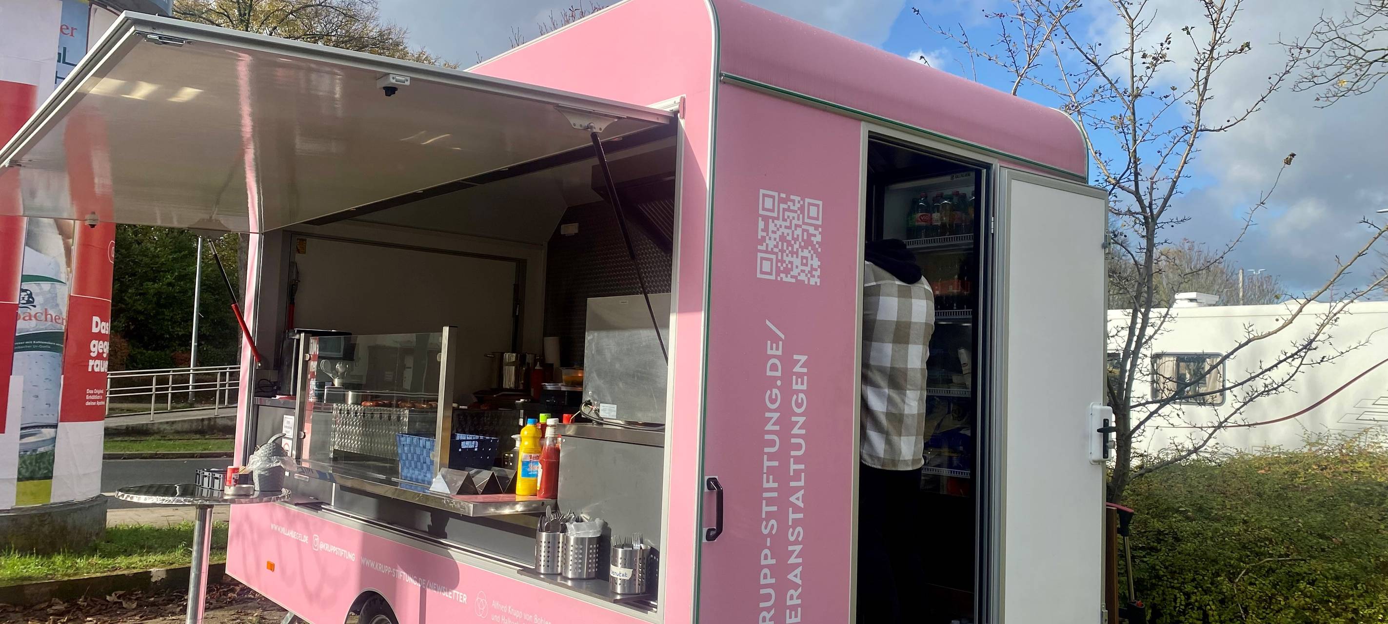 Schnelles Essen auf der Margarethenhöhe - Imbisswagen ist wieder da