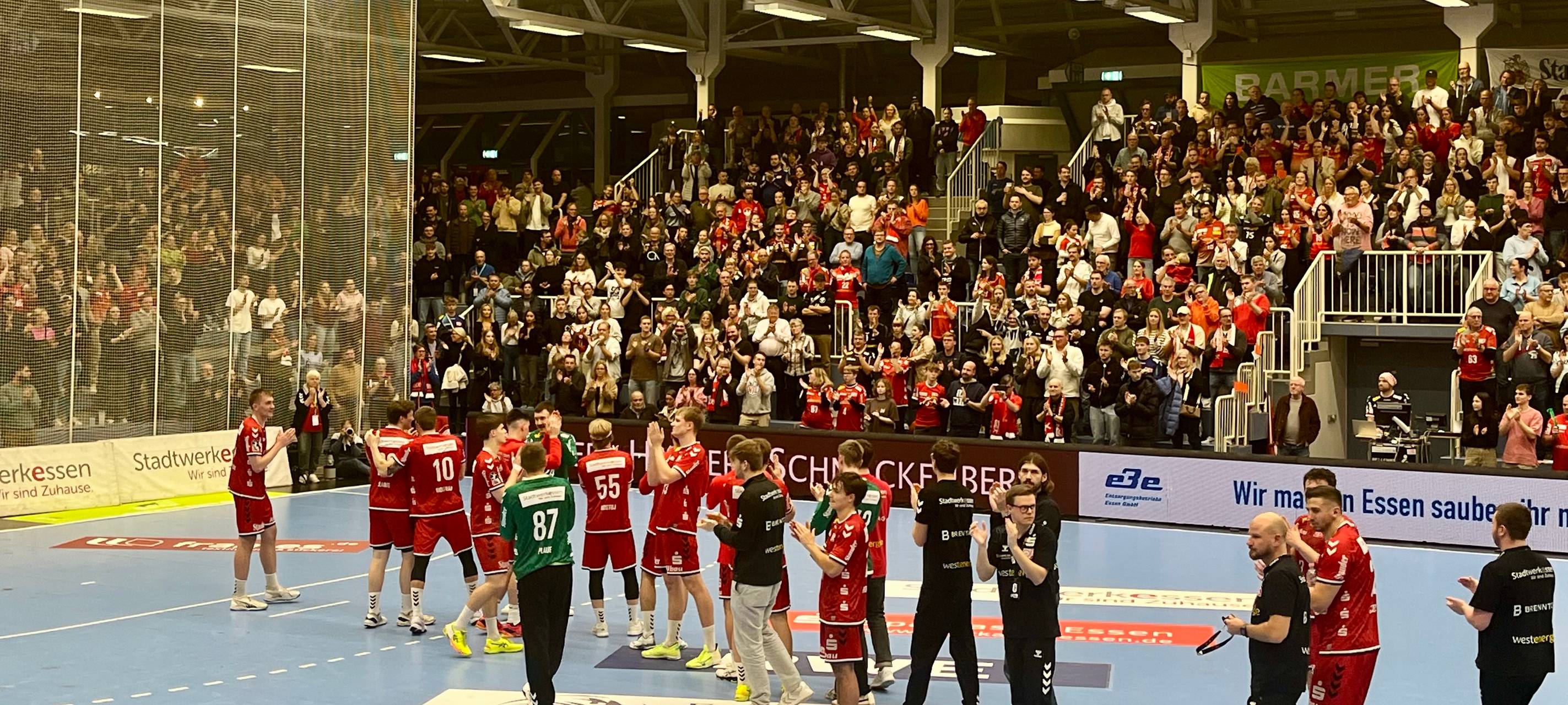 TUSEM Essen verpasst Pokalsensation gegen Melsungen.