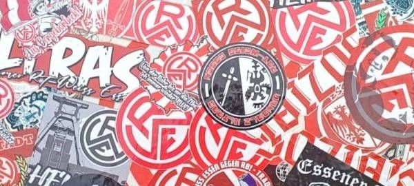 Sticker in Essen geklebt - Mann landet in der Zelle