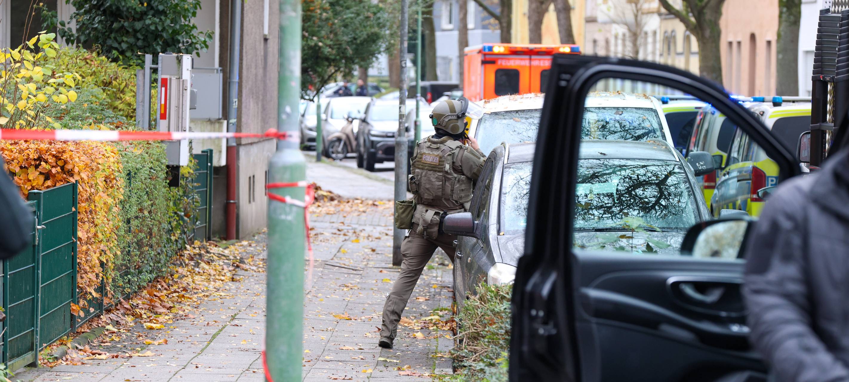 SEK-Einsatz in Essen: Frau in Wohnung verschanzt