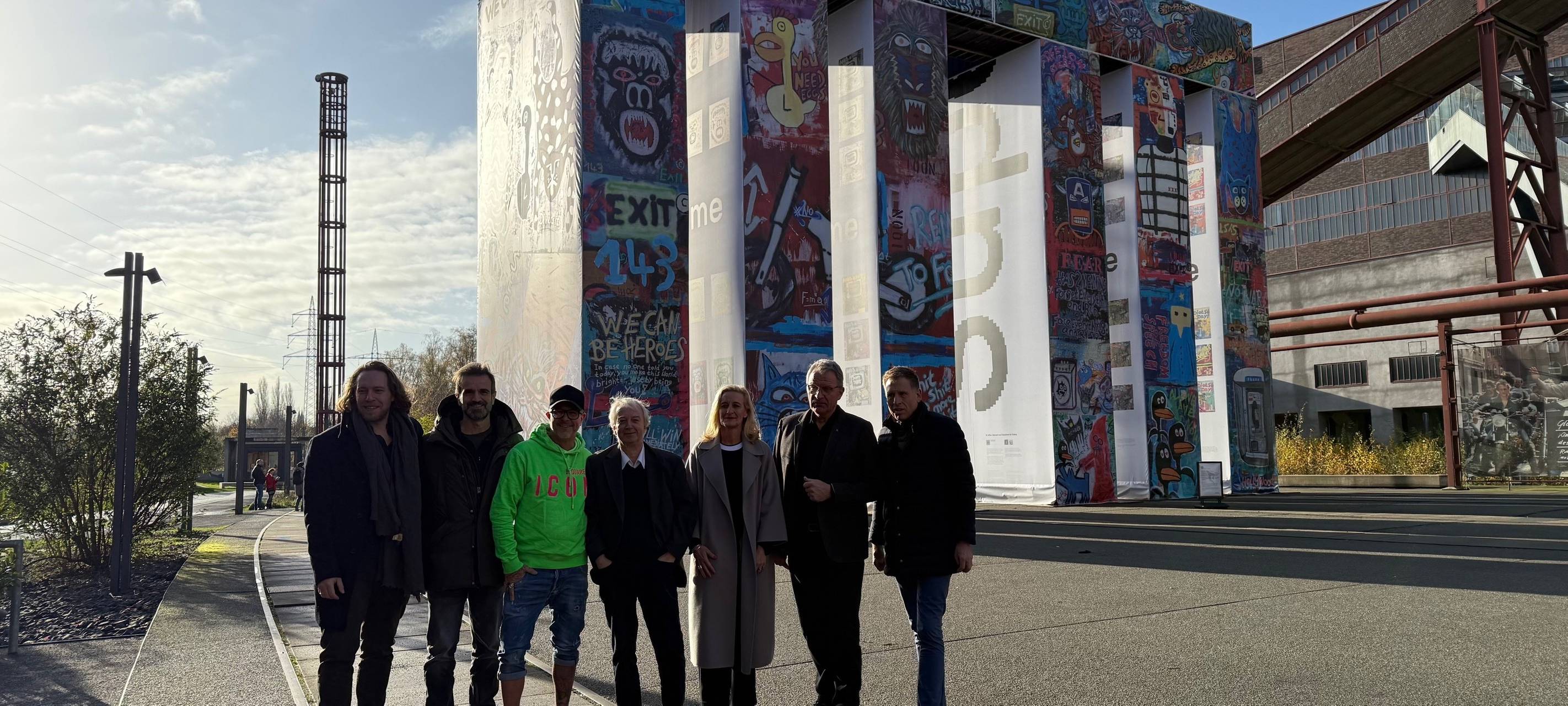 Neue Attraktion in Essen: Das Brandenburger Tor aus Blech