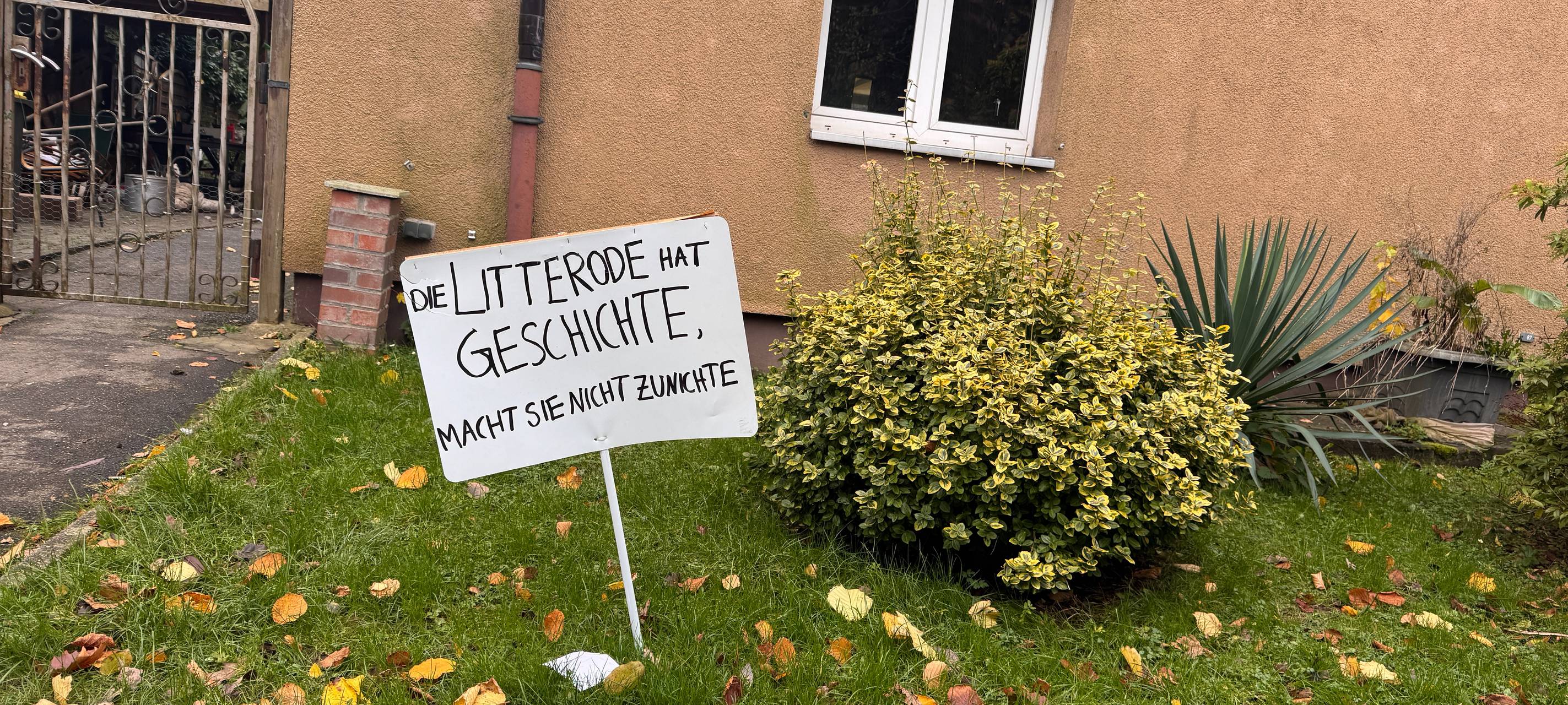 Abriss in Essen: Mieter veranstalten symbolische Sanierung