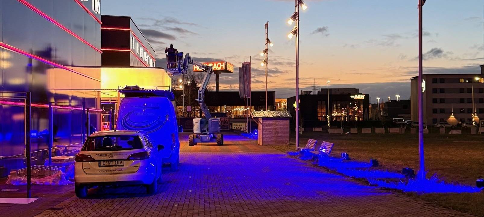 Rätselhafte Lichter über Essen - Hier ist die Erklärung