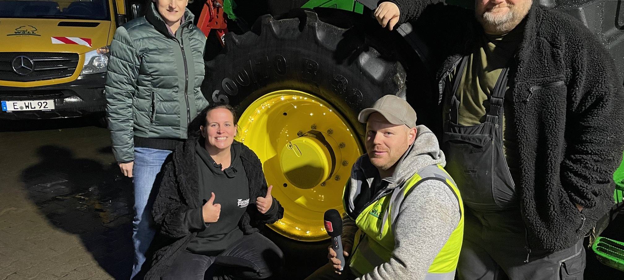 Trecker-Lichterfahrten durch Essen: Vorbereitungen laufen