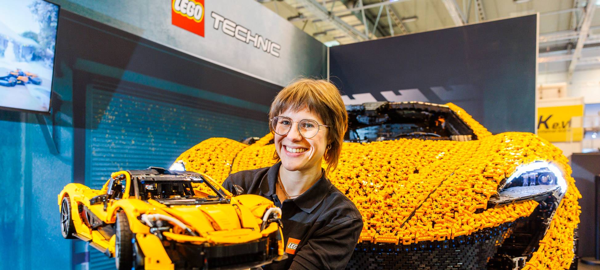 Essen Motor Show startet: Auto aus LEGO-Steinen und Zeitreise