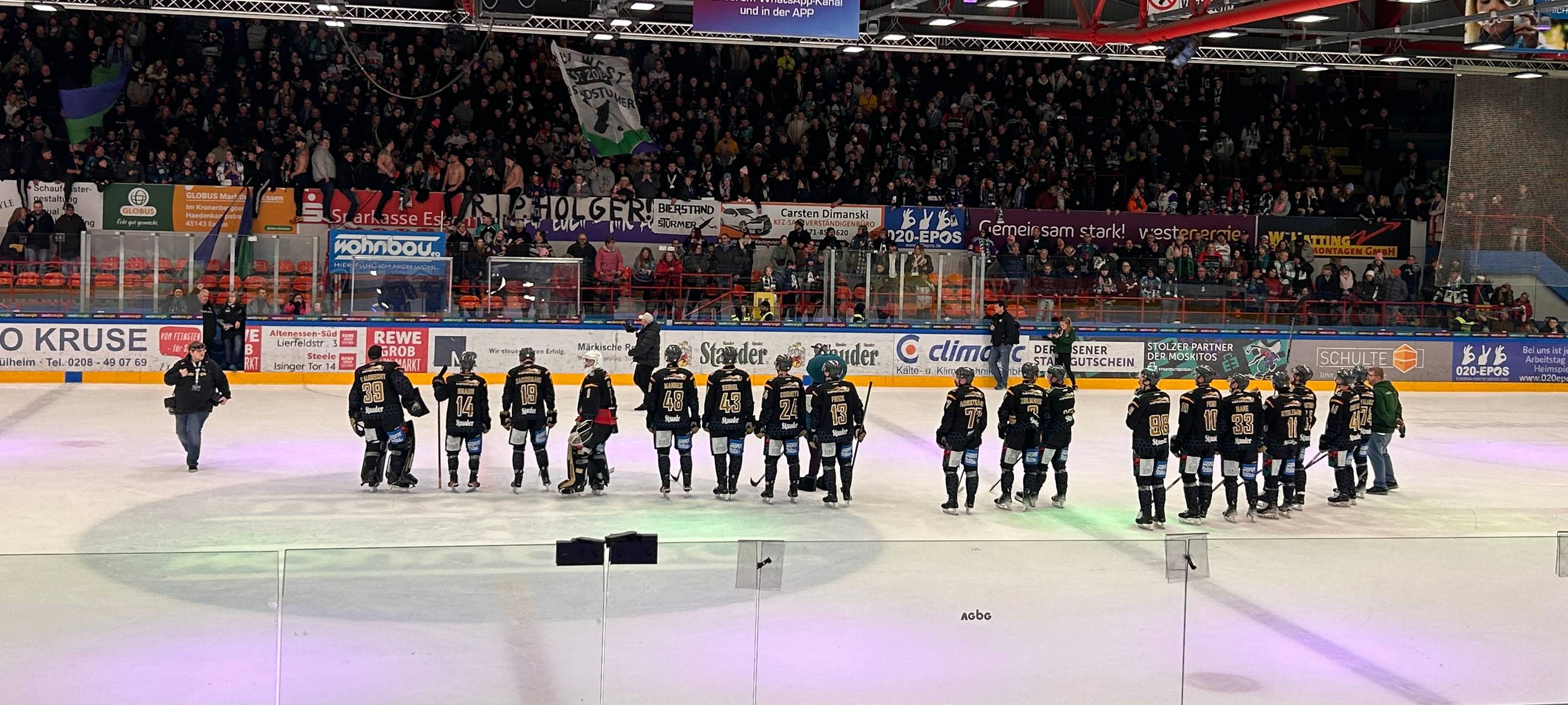 Moskitos Essen gewinnen Revierderby gegen Herne