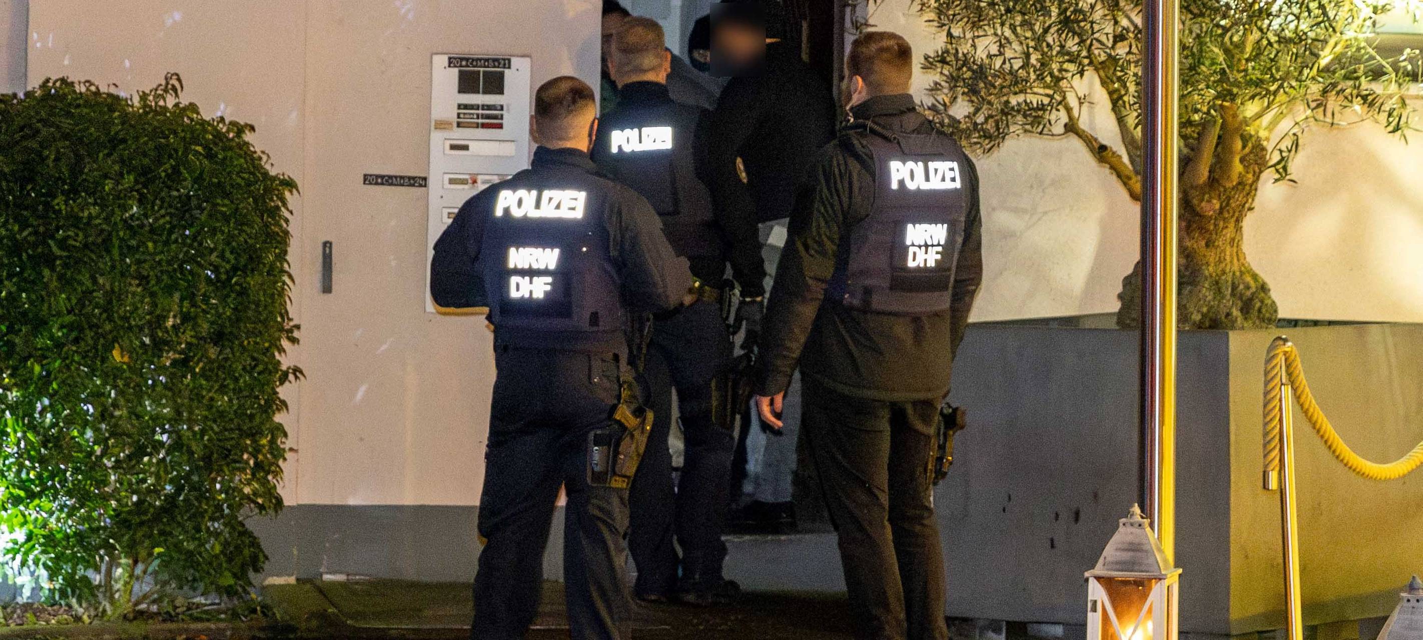 Razzia in Essen: Mehrere Personen festgenommen