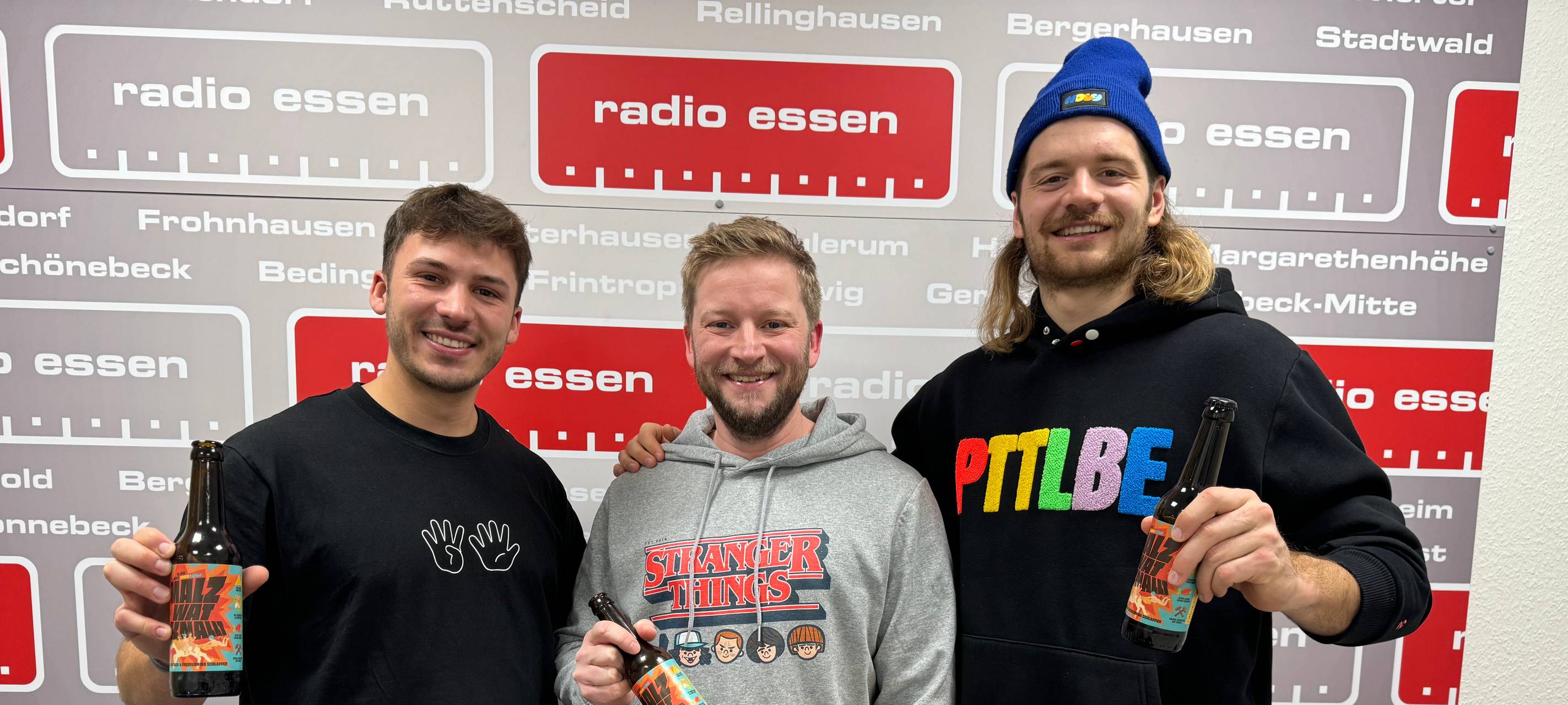 Freerunning Schlappen und Mücke aus Essen bringen Malzbier mit Alkohol raus