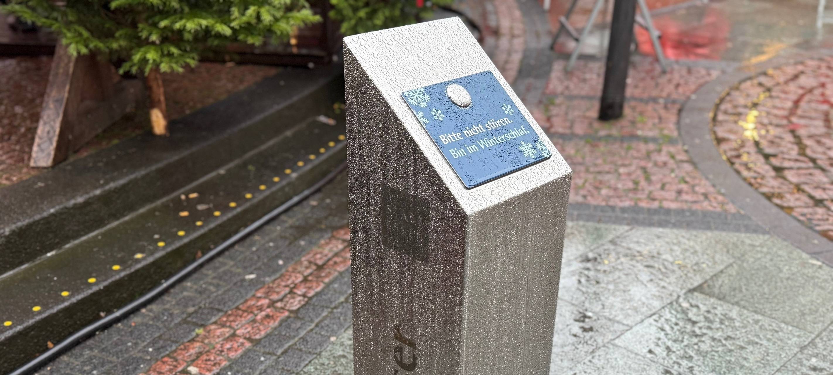 Trinkwasserbrunnen in Essen: Neue Standorte und Winterschlaf