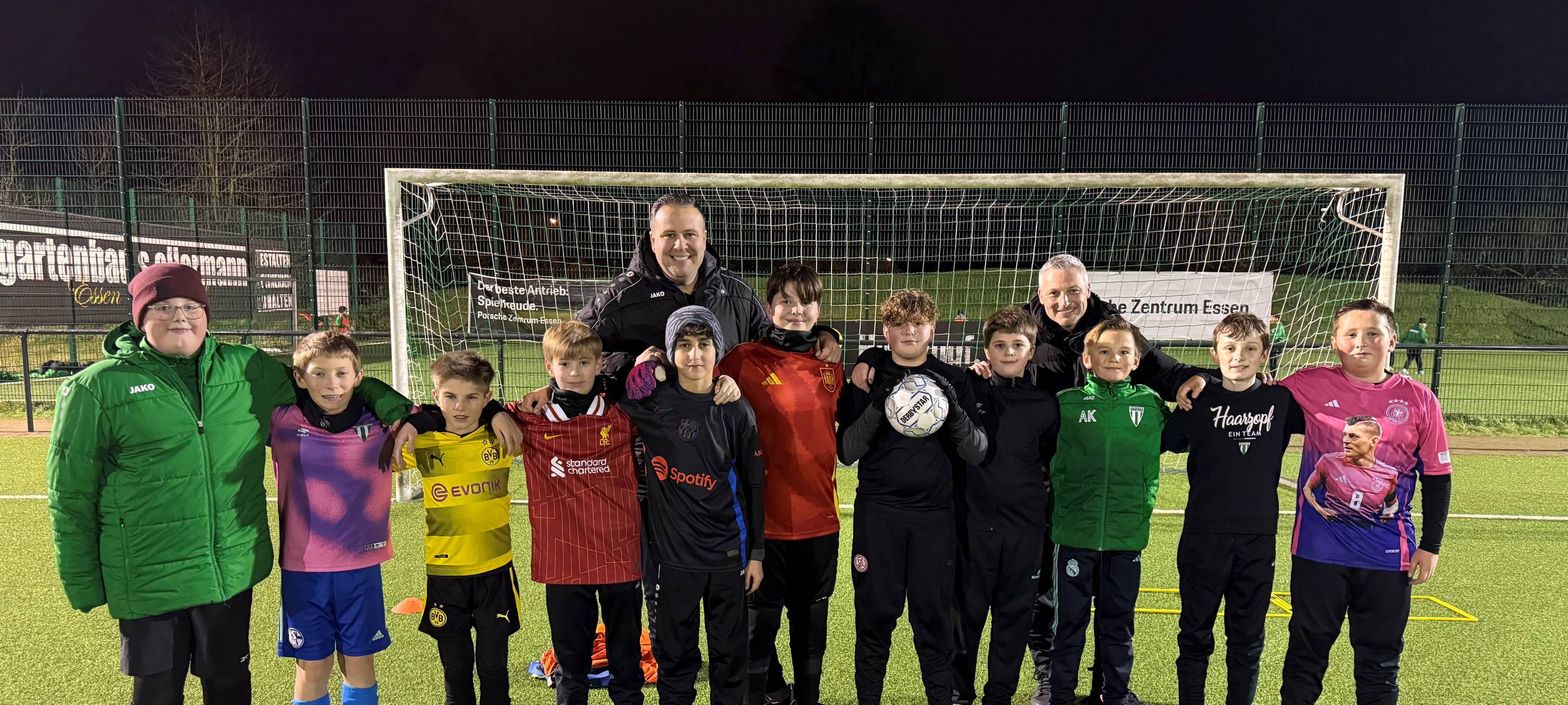 Ehrenamt in Essen: Haarzopfer U12-Fußballer wollen hoch hinaus