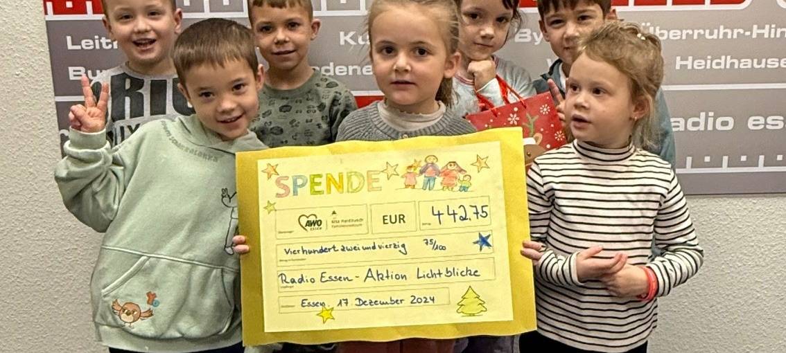 Wir sagen Danke für Eure Spende an Lichtblicke