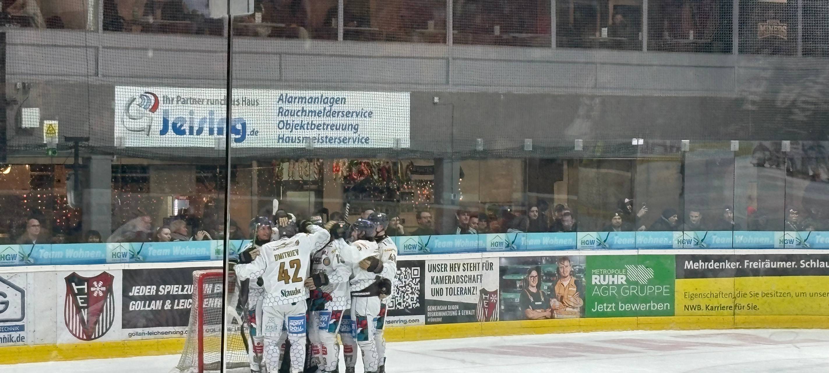 Moskitos Essen gewinnen Derby gegen Herne: 3:2-Sieg in der Overtime