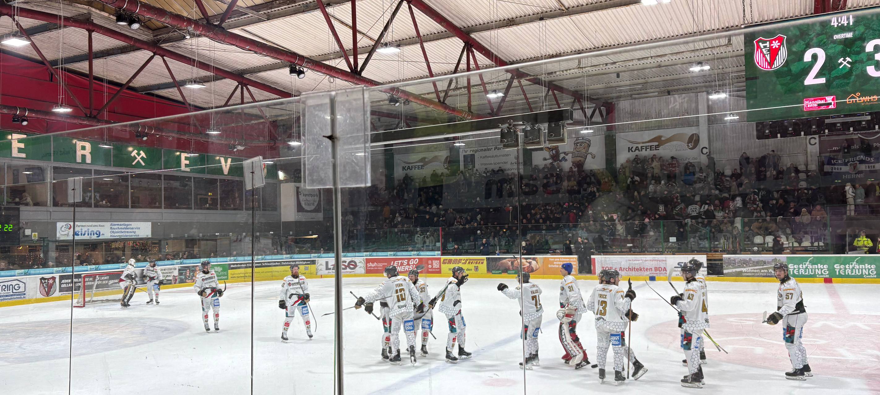 Moskitos Essen gewinnen Derby gegen Herne: 3:2-Sieg in der Overtime
