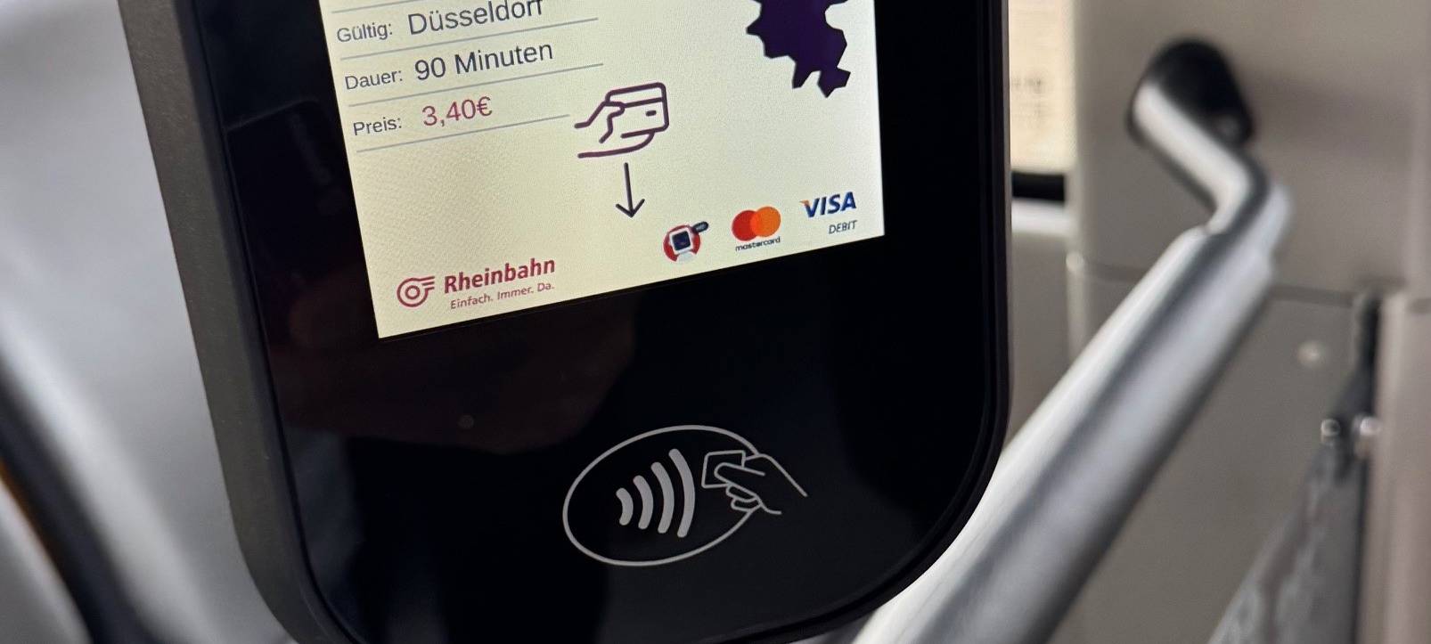 Ruhrbahn in Essen schafft Bargeld in Bussen ab