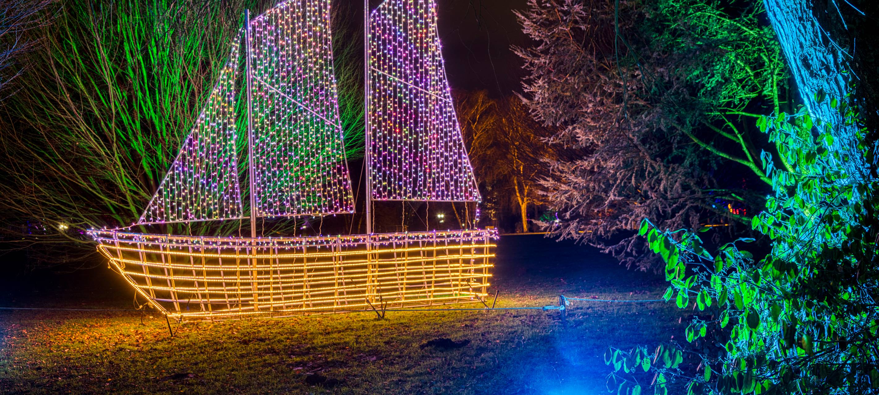 Grugapark Essen: Neue Highlights beim Parkleuchten