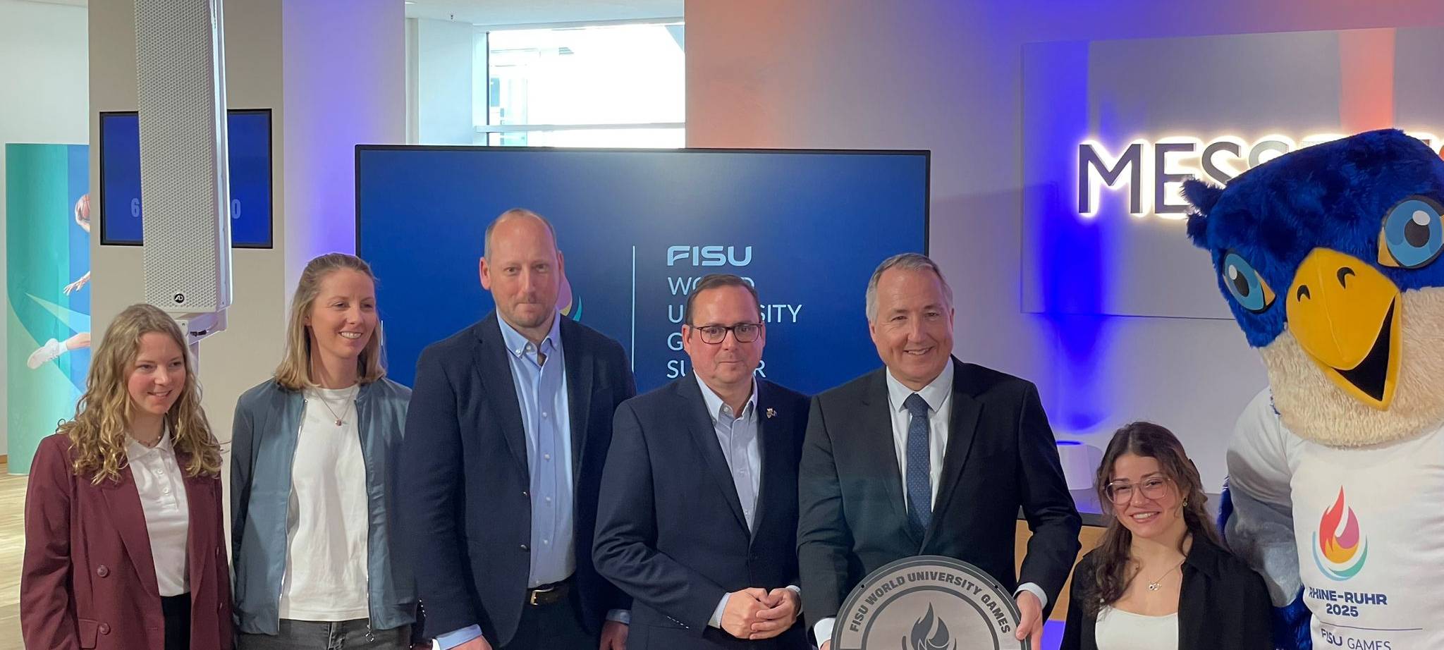 Vorbereitungen in Essen auf World University Games