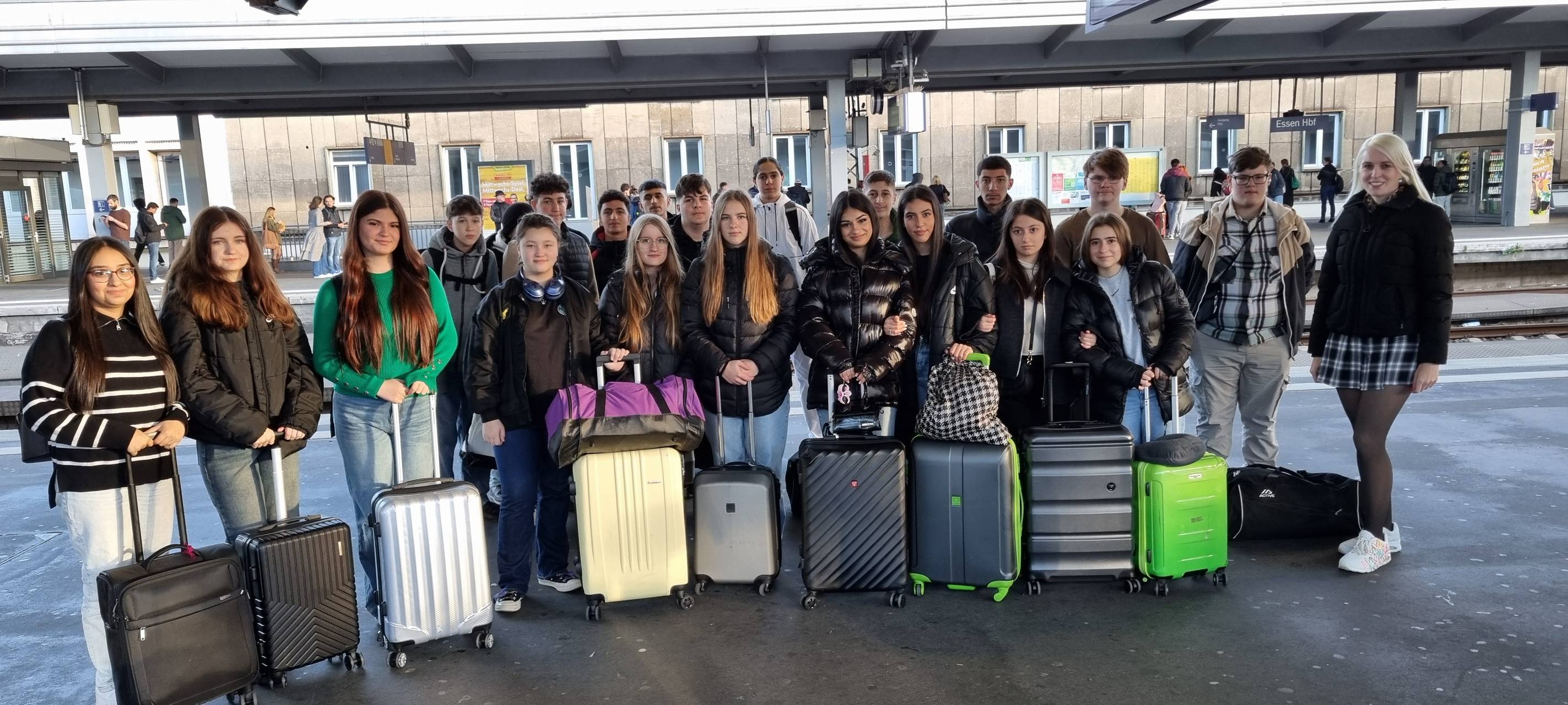 30 Klassen aus Essen fahren kostenlos nach Berlin