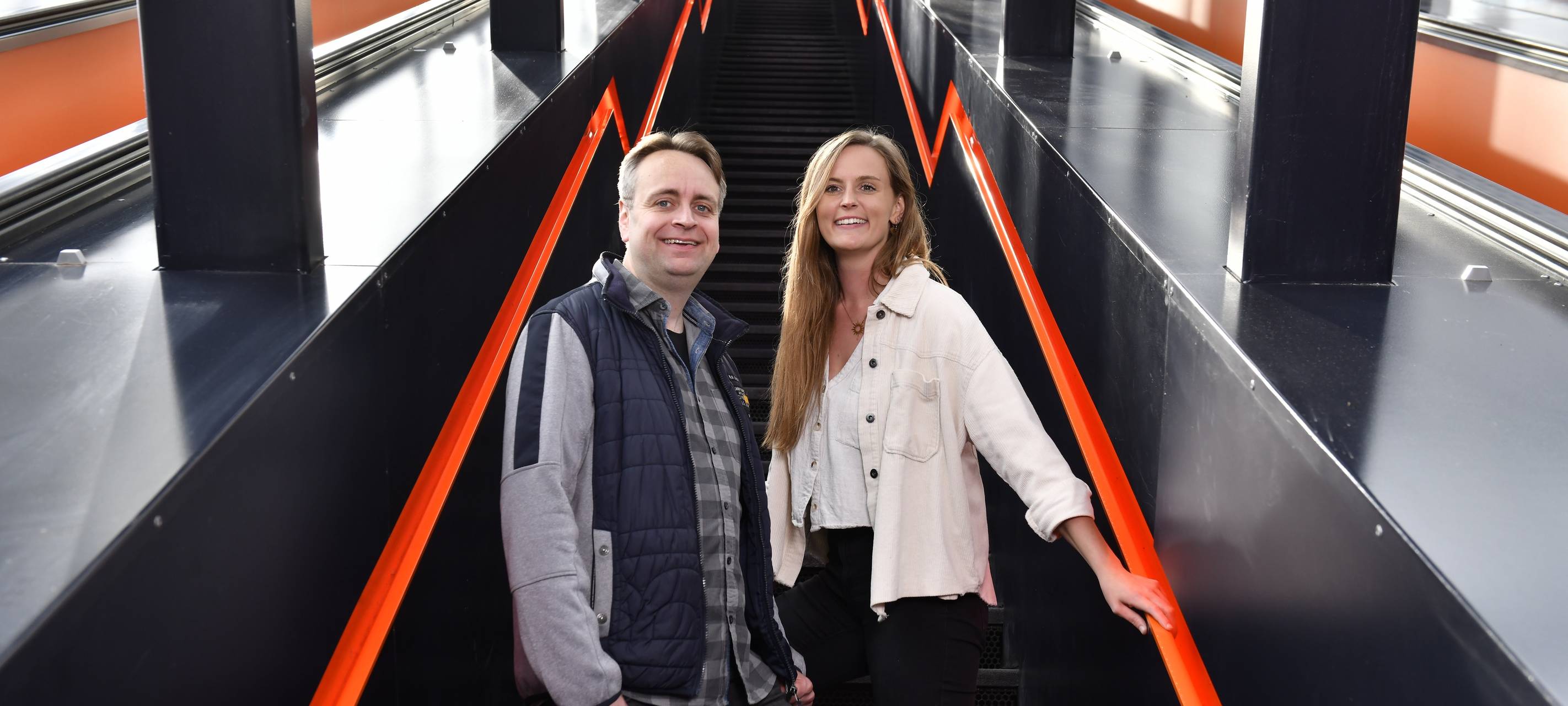 Christian Bannier und Julia Crüsemann von Radio Essen