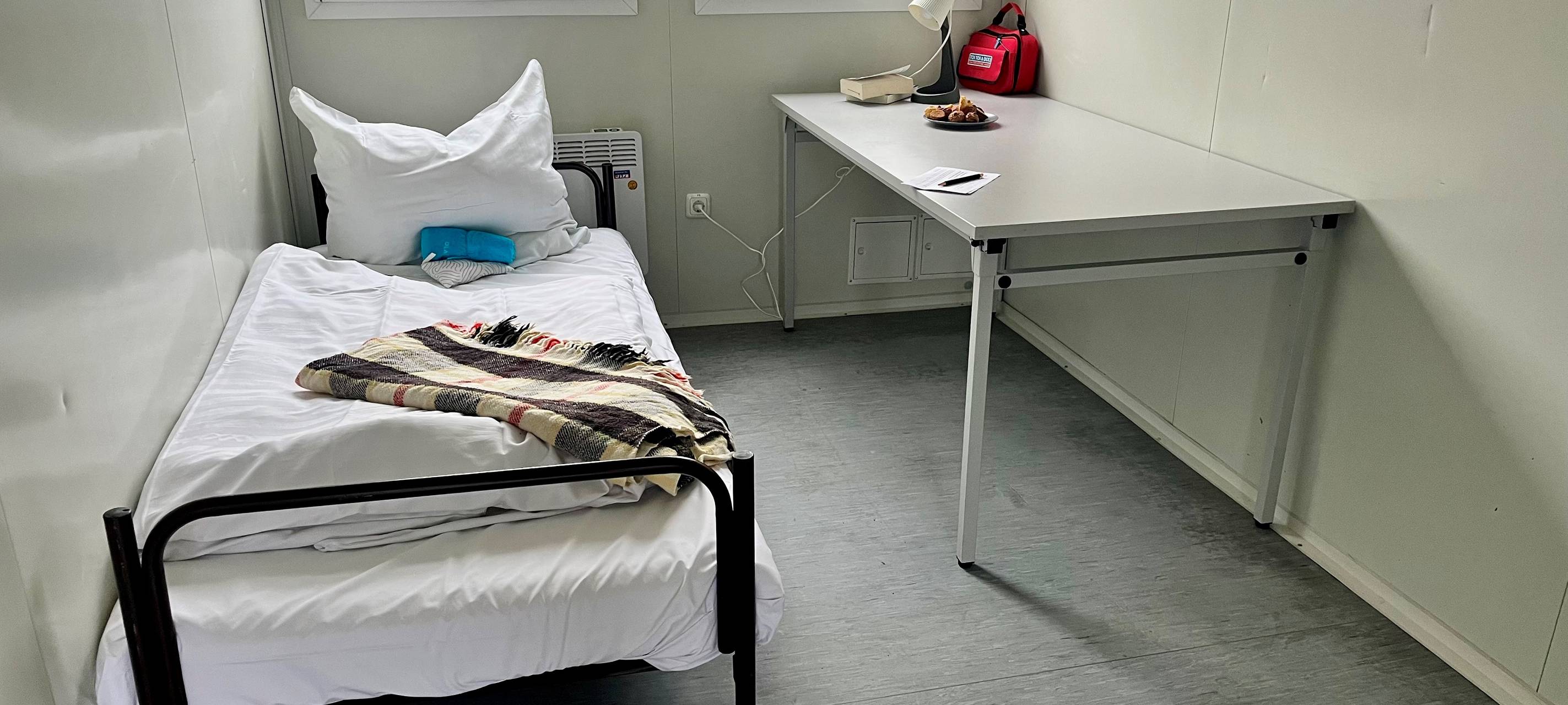 Notschlafplätze in Essen - Container für Jugendliche