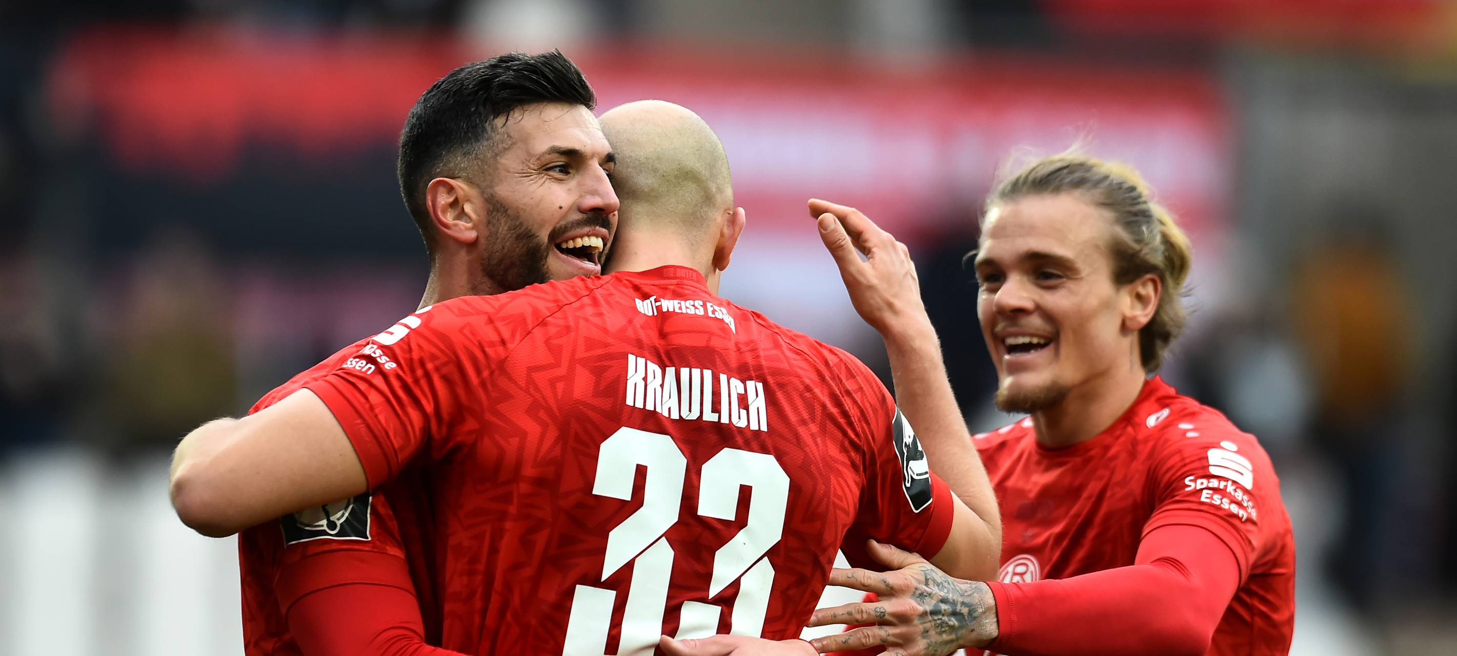 Rot-Weiss Essen bleibt Positivtrend weiter treu