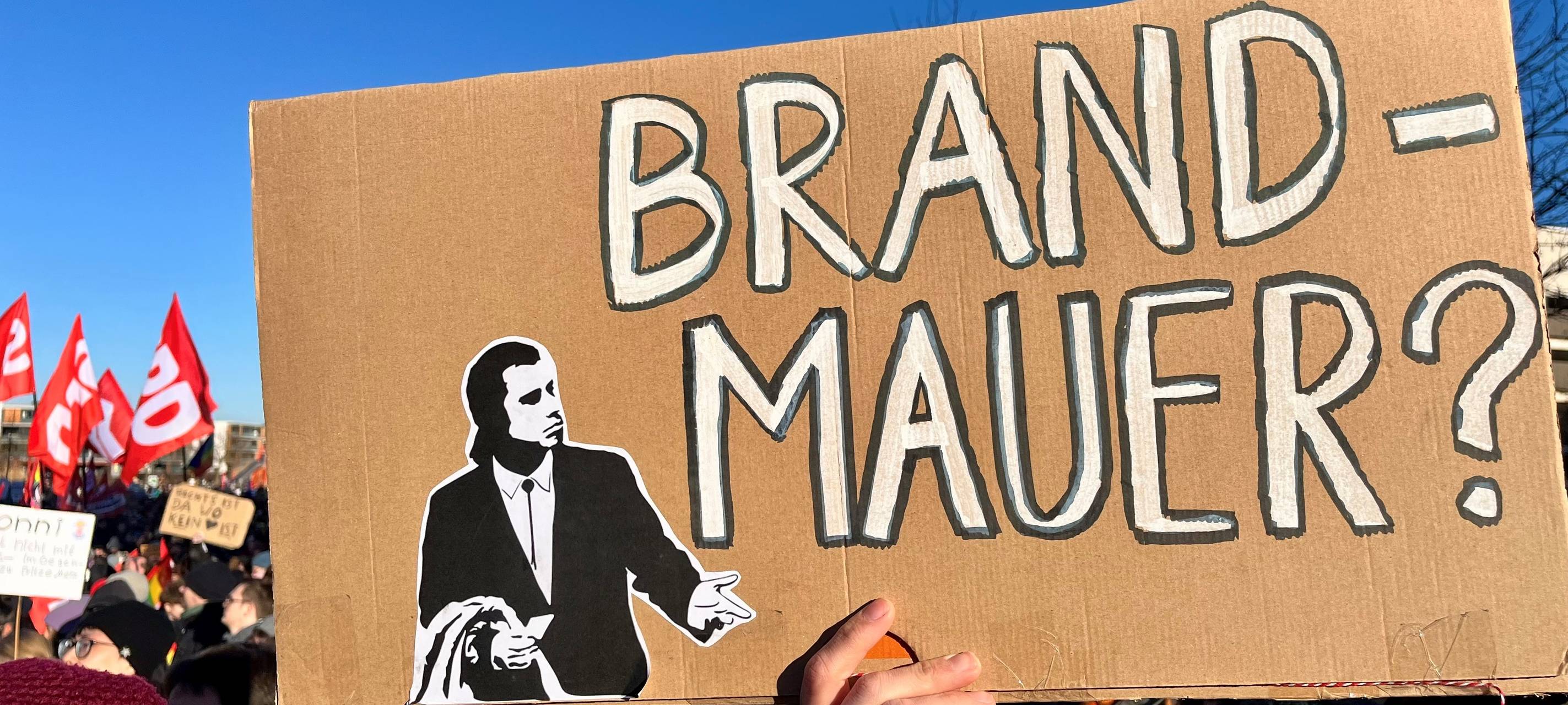 Mehrere Demos heute in Essen - tausende Menschen auf der Straße