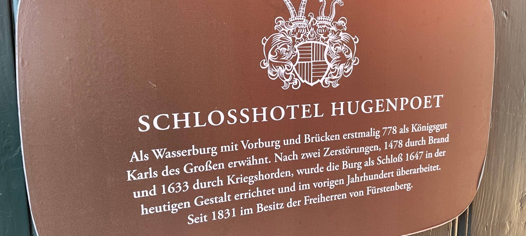 Jubiläum in Essen: 70 Jahre Schlosshotel Hugenpoet