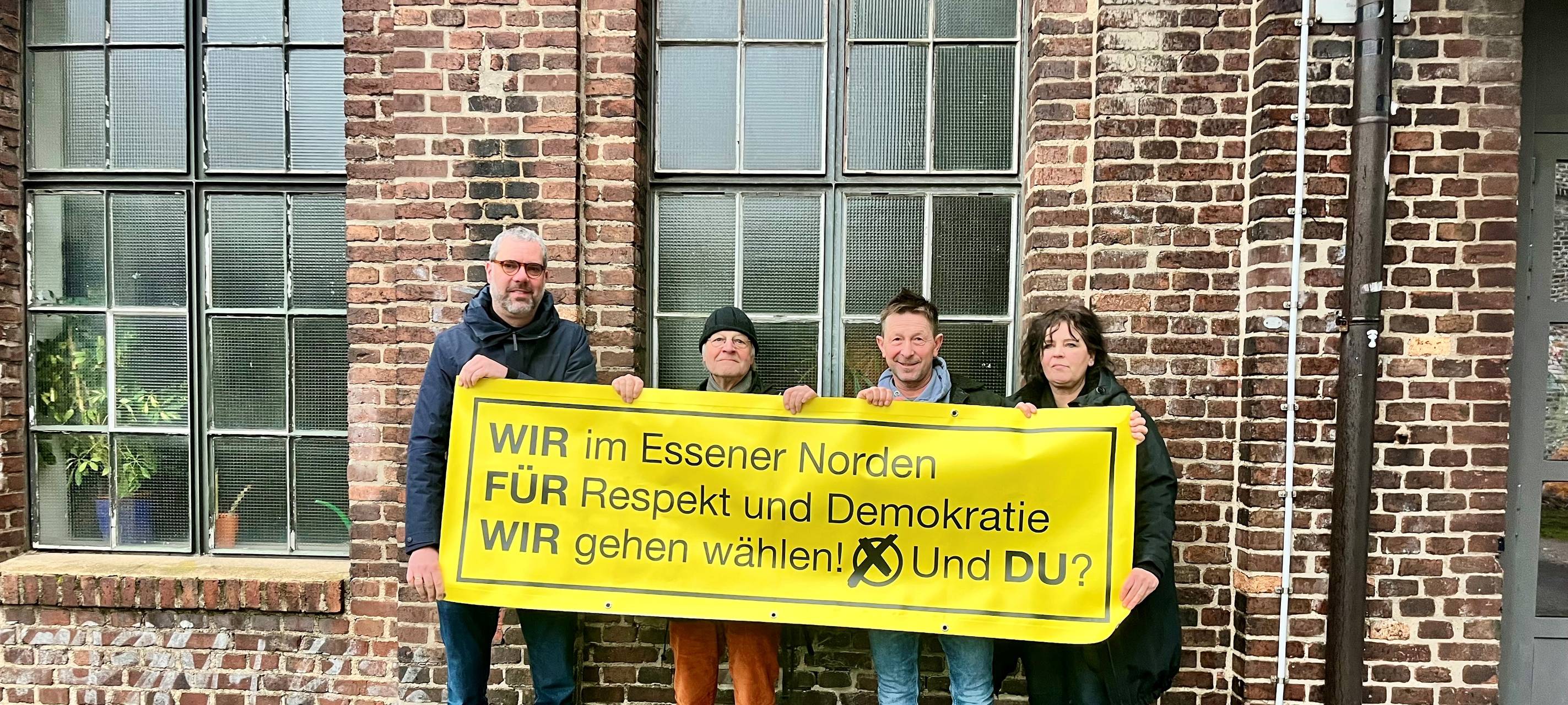 Bundestagswahl 2025 in Essen: Aktion für Demokratie