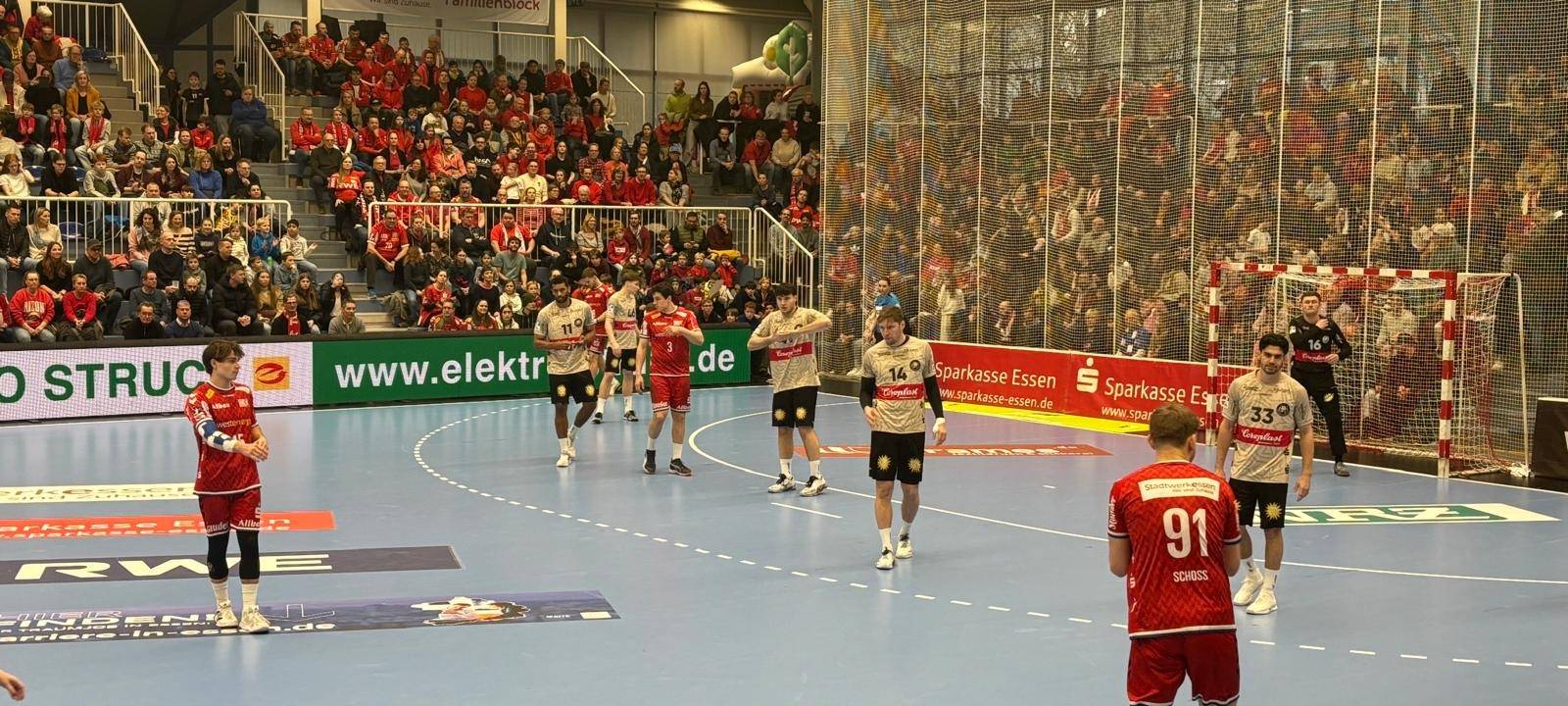 Die Heimserie vom TUSEM Essen ist gerissen.