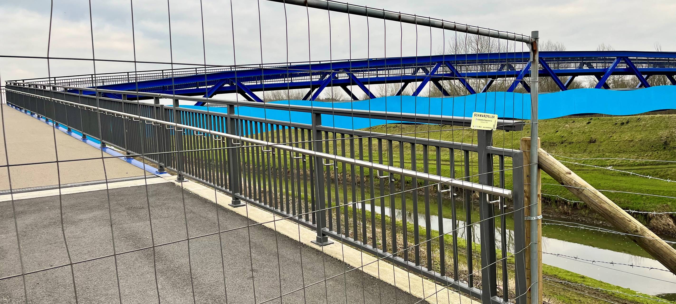 Emscherbrücke in Essen längst fertig und trotzdem gesperrt