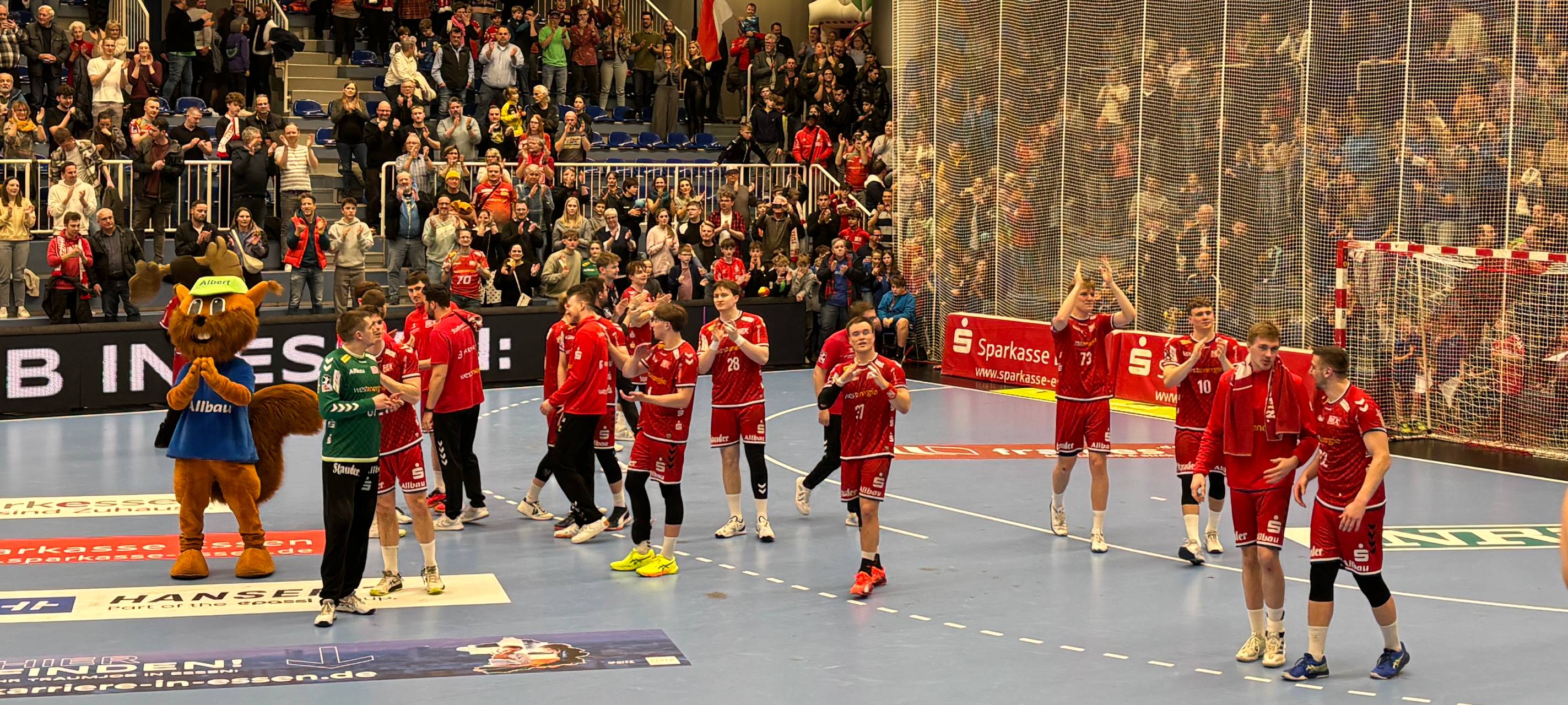 TUSEM Essen feiert ersten Heimsieg 2025.