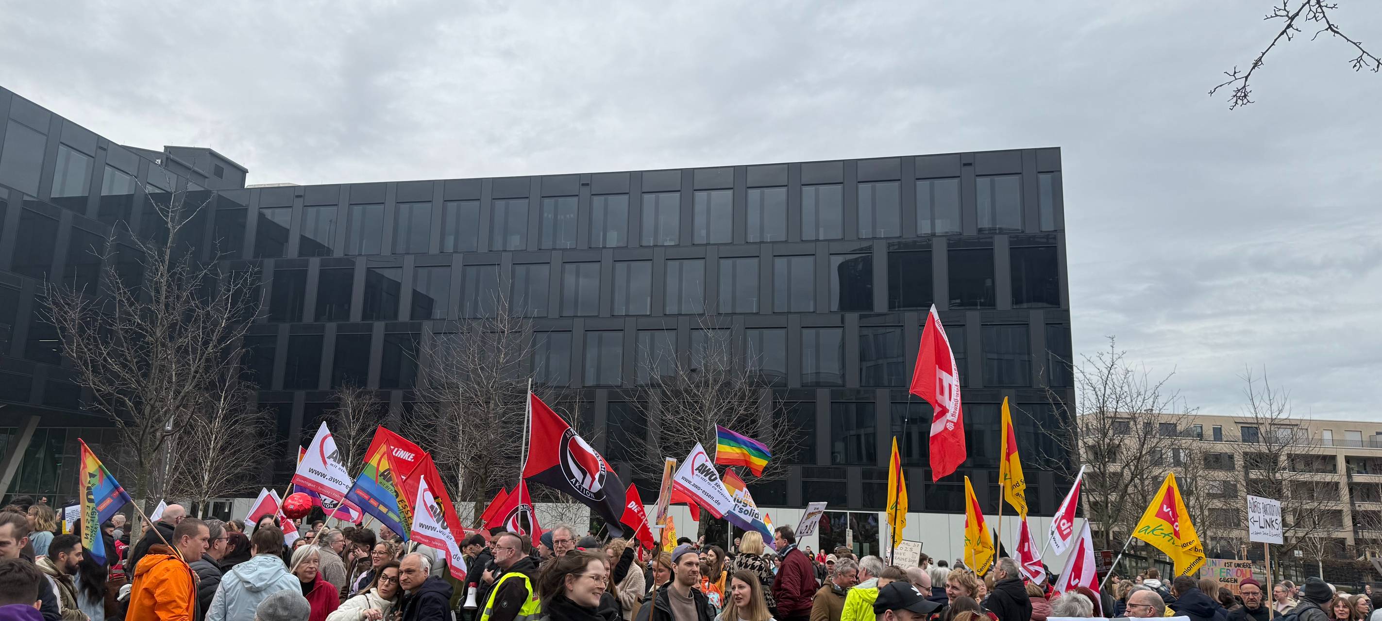 Nochmal große Demo in Essen: Protest gegen Rechts
