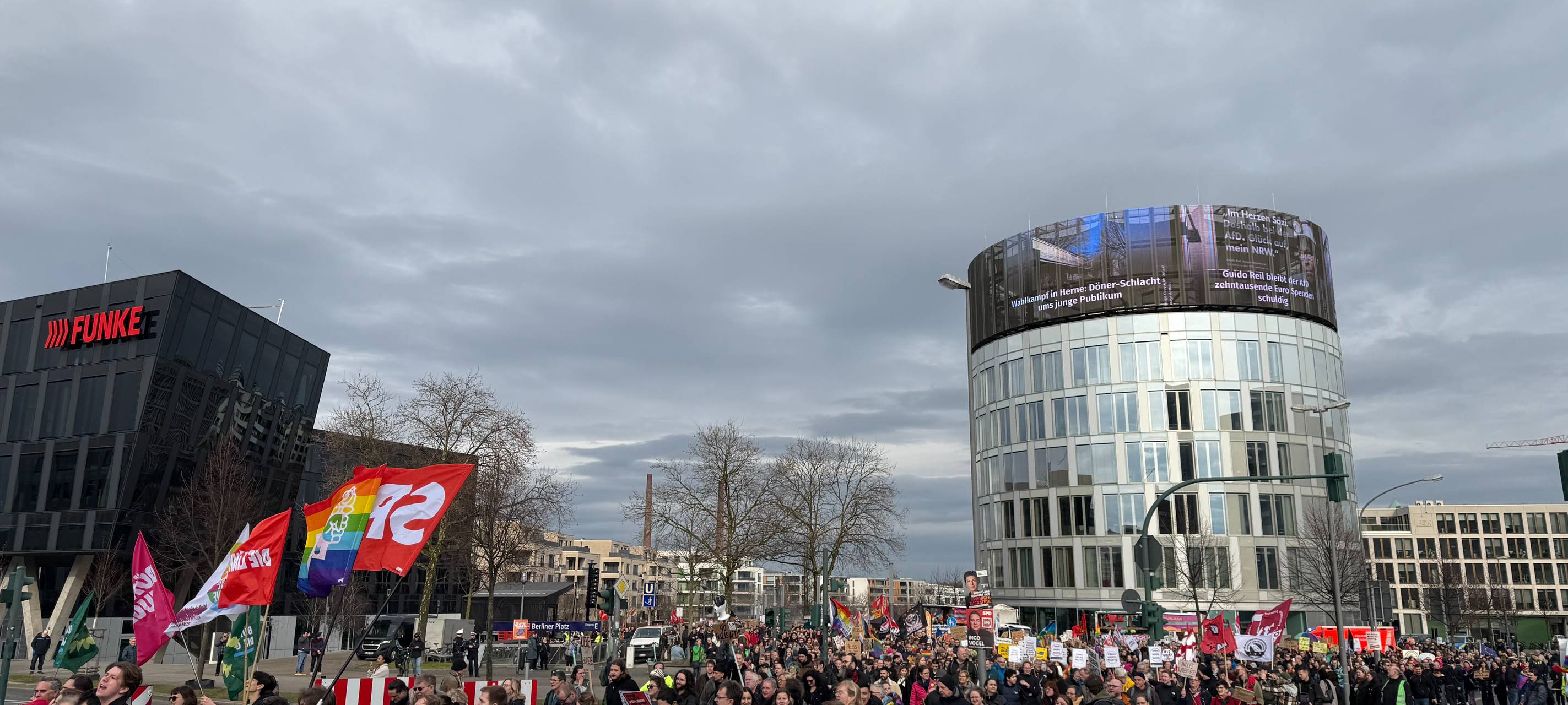 Nochmal große Demo in Essen: Protest gegen Rechts