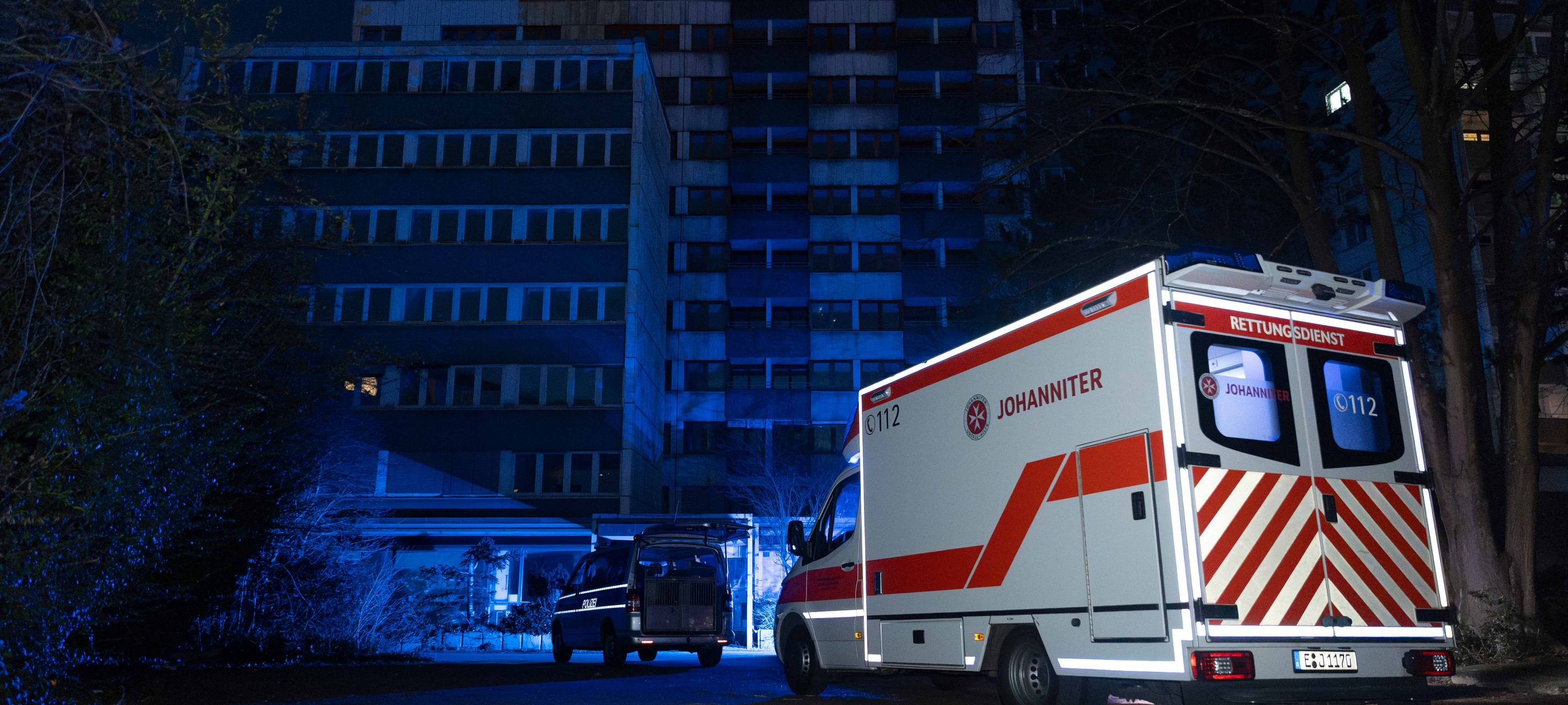 Einbruch in Ruine in Essen: Polizeihund schnappt zu