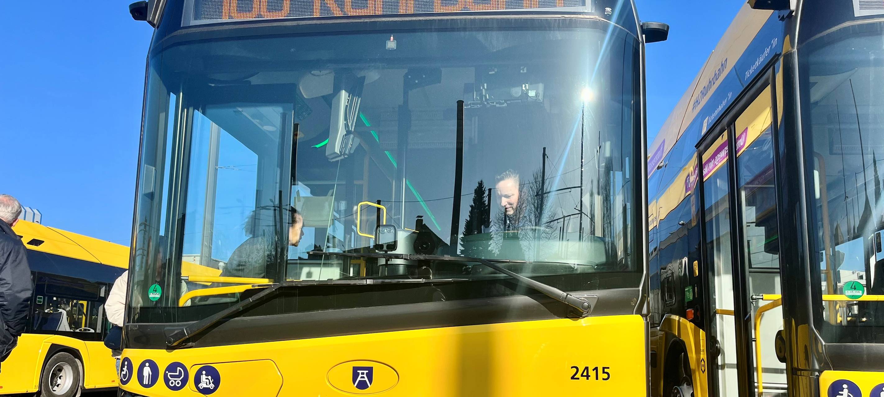 Ruhrbahn in Essen testet E-Kleinbus