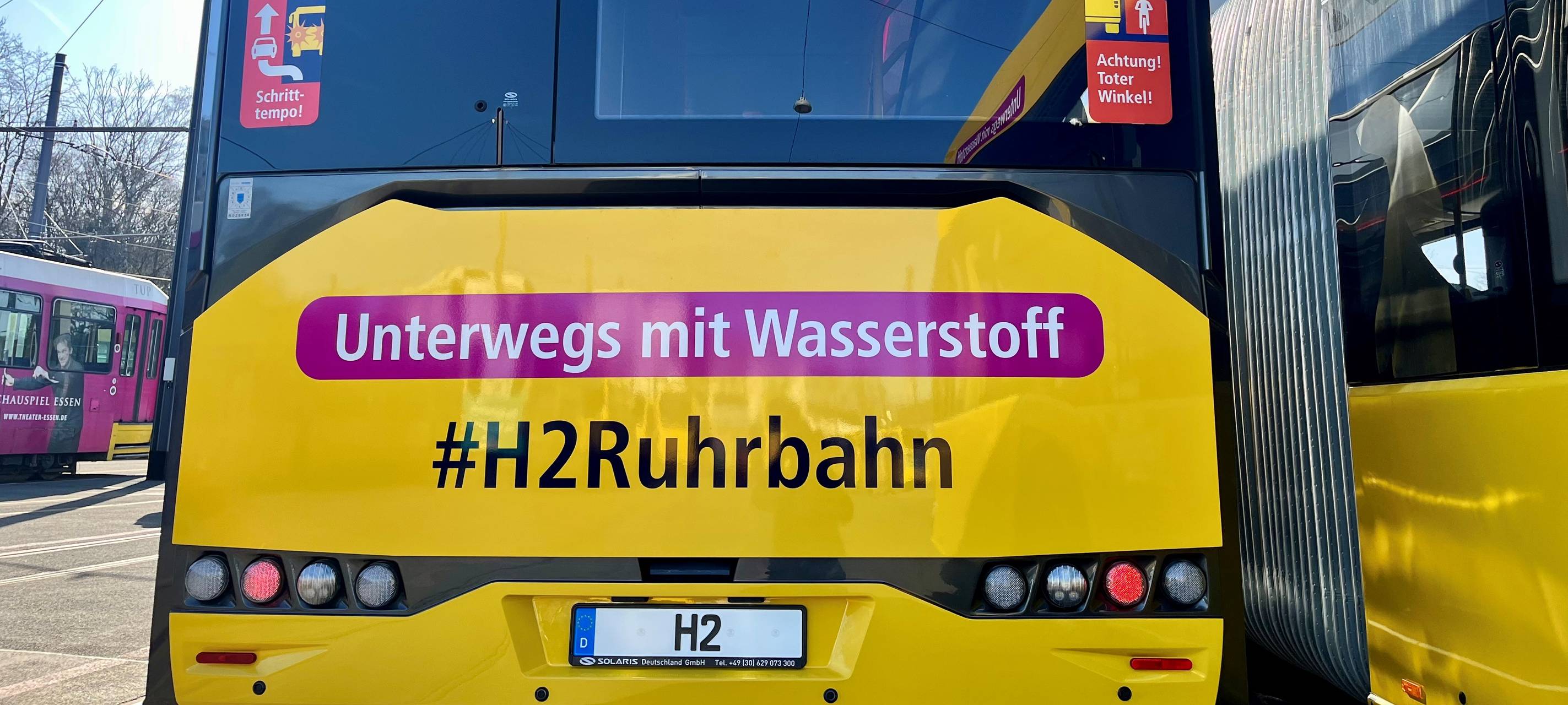 Neue Busse in Essen: Ruhrbahn fährt jetzt mit Wasserstoff