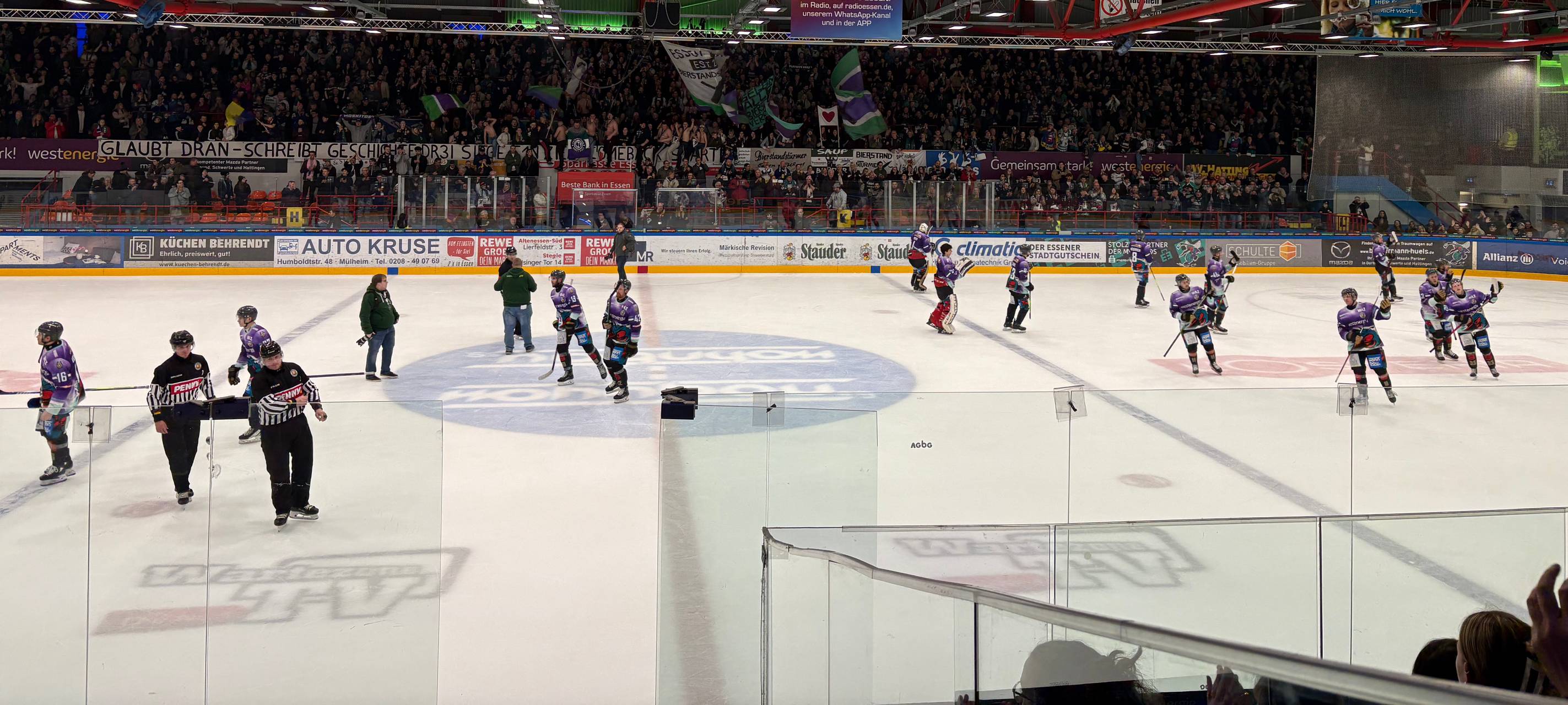 Moskitos Essen siegen 4:1 gegen Tölz