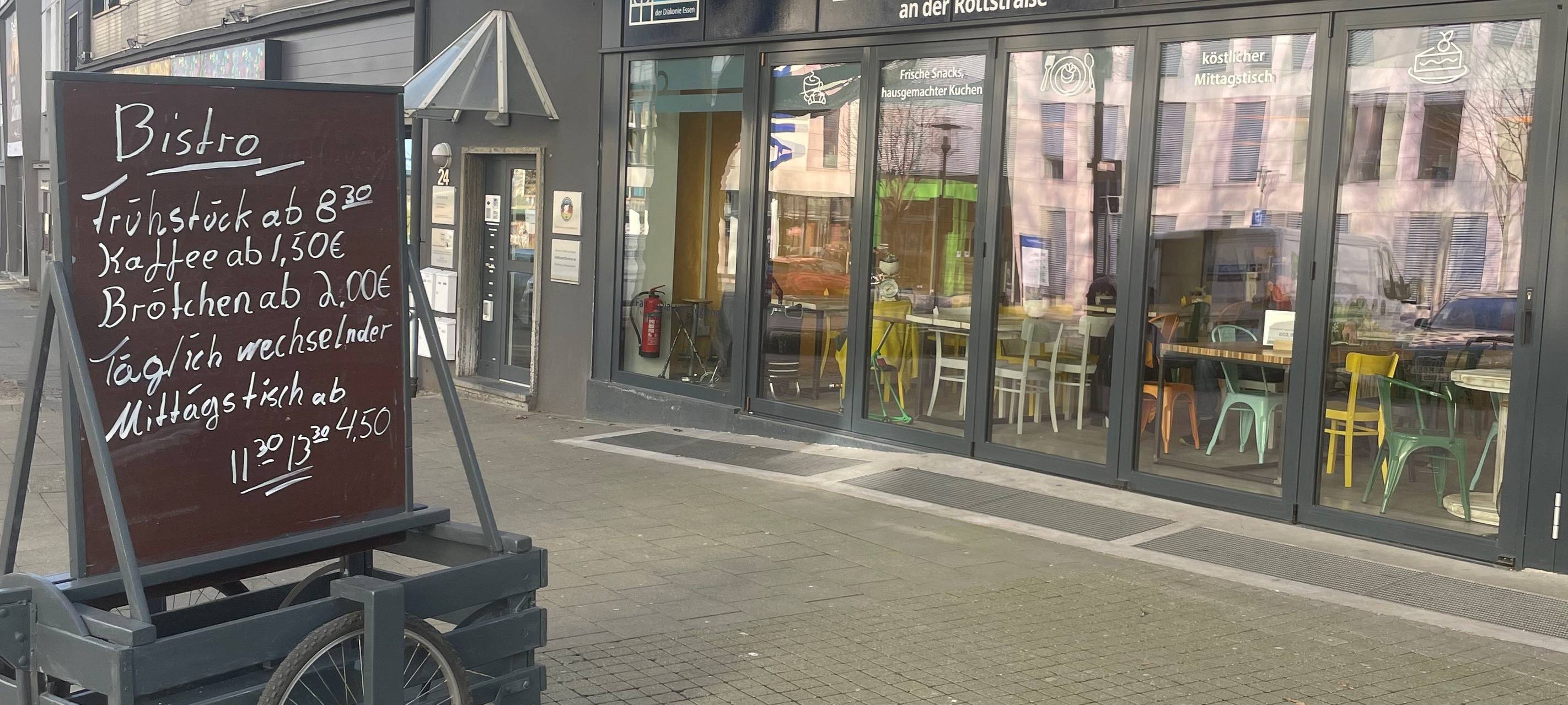 Bistro im Diakonieladen in Essen eröffnet